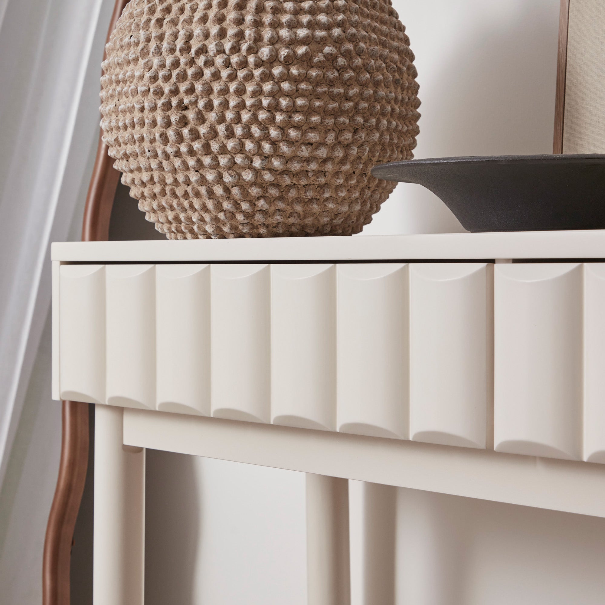 Cosette Console Table Off-White (113cm)