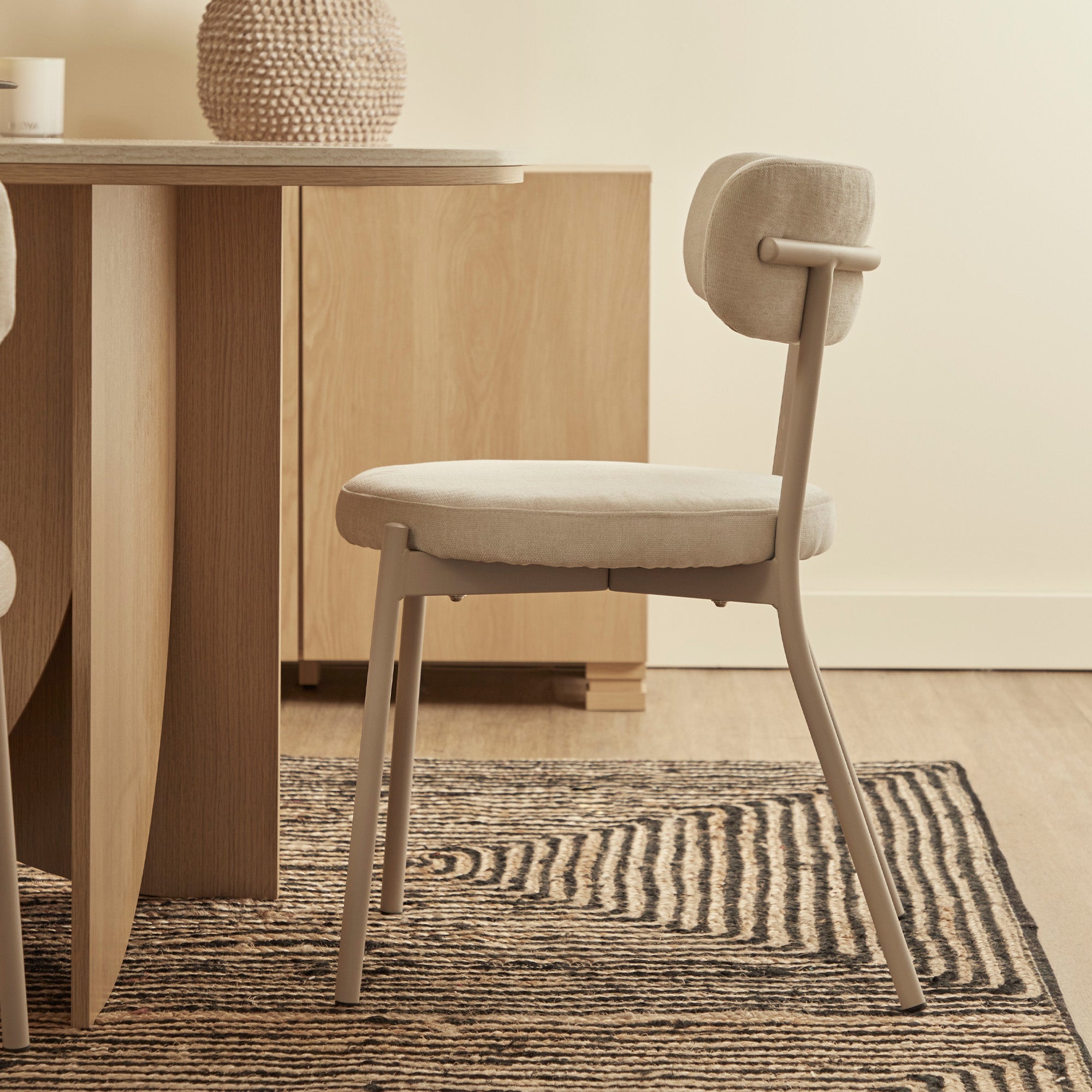 Hawthorn Set of 4 Dining Chairs Cream
