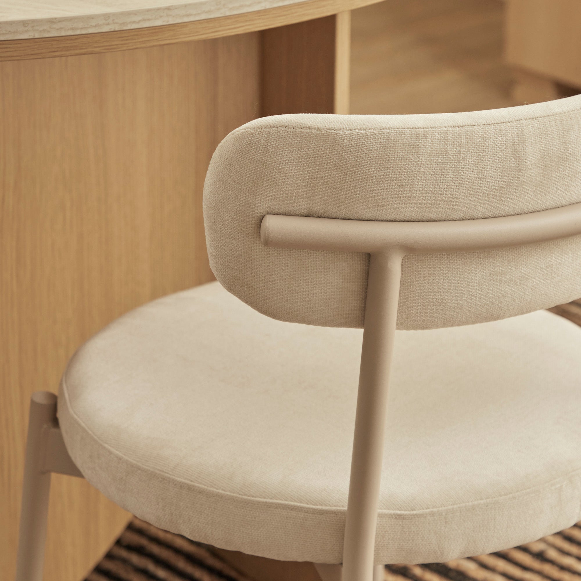 Hawthorn Set of 4 Dining Chairs Cream