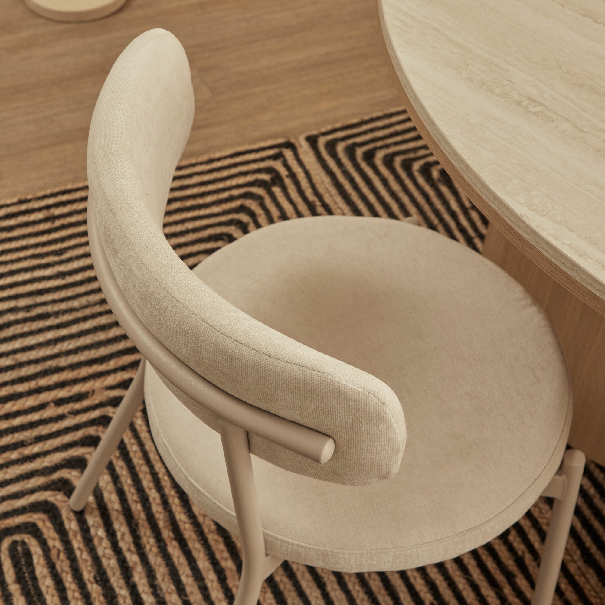 Hawthorn Set of 4 Dining Chairs Cream