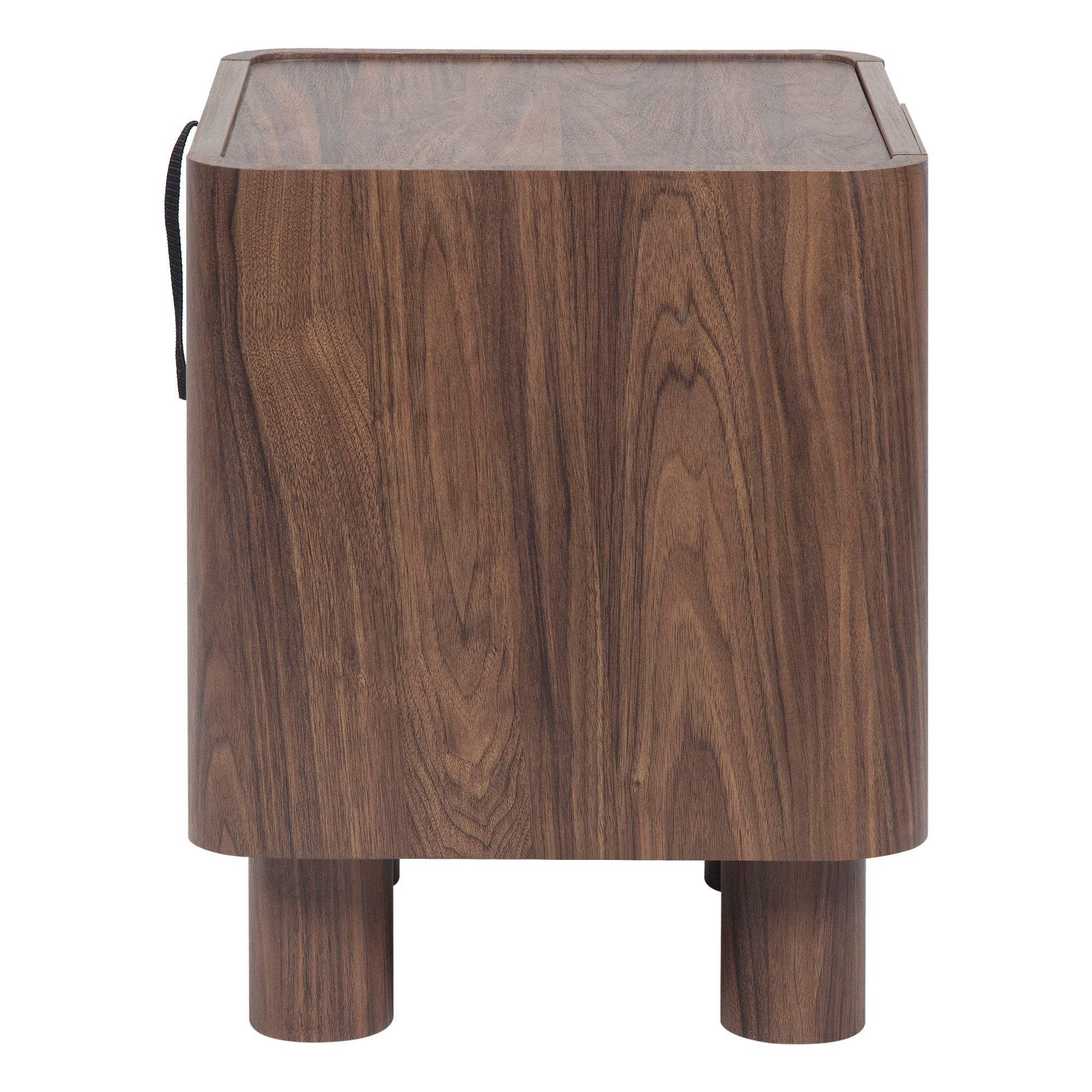 Iris Bedside Table Walnut (Set of 2)