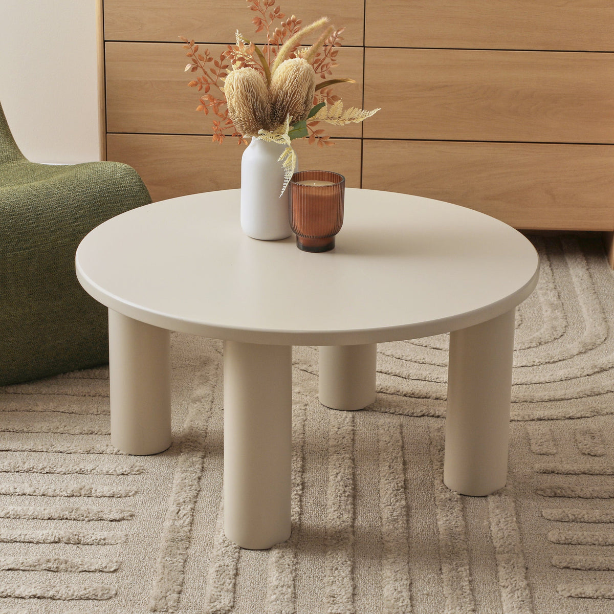 Kingsley Coffee Table Cream