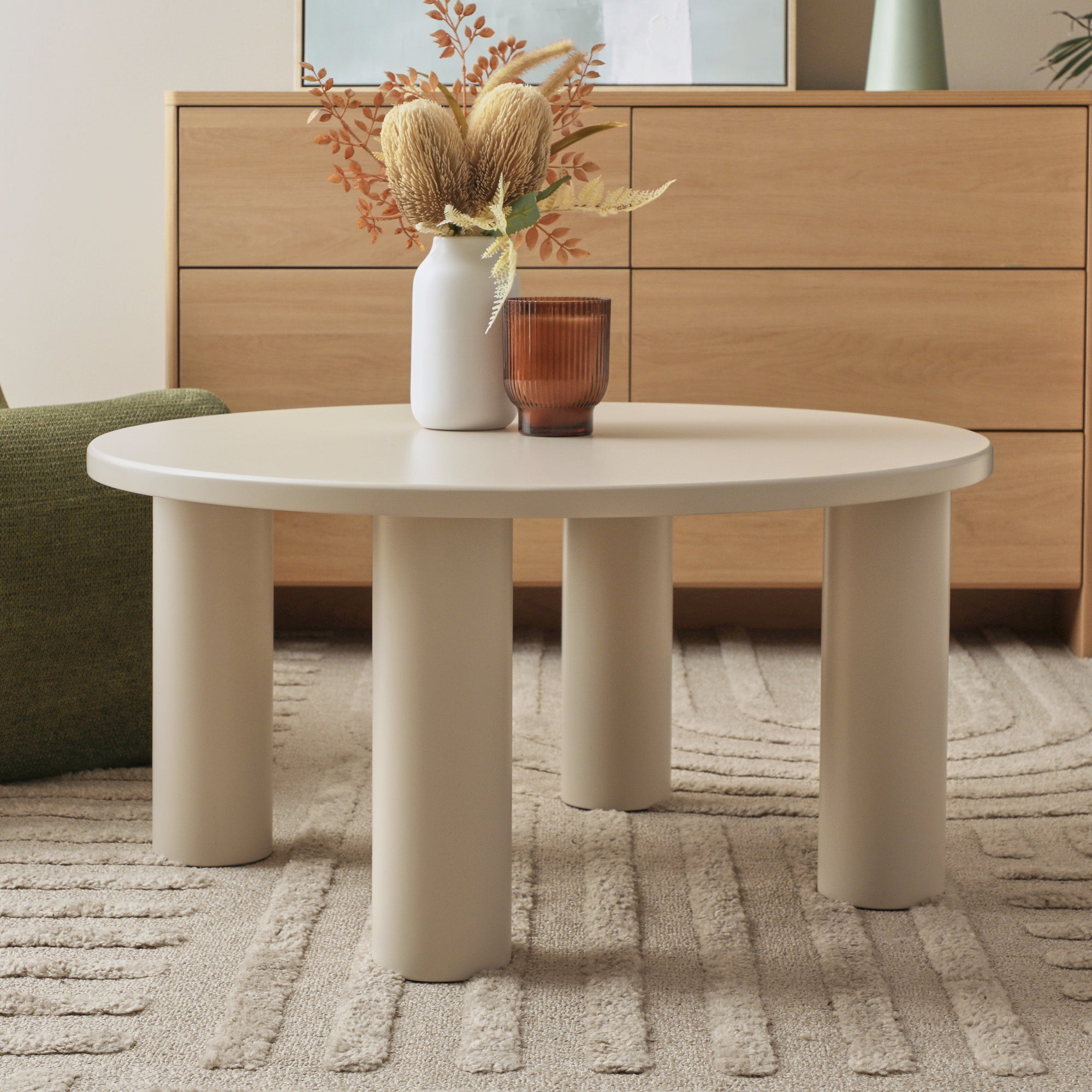 Kingsley Coffee Table Cream