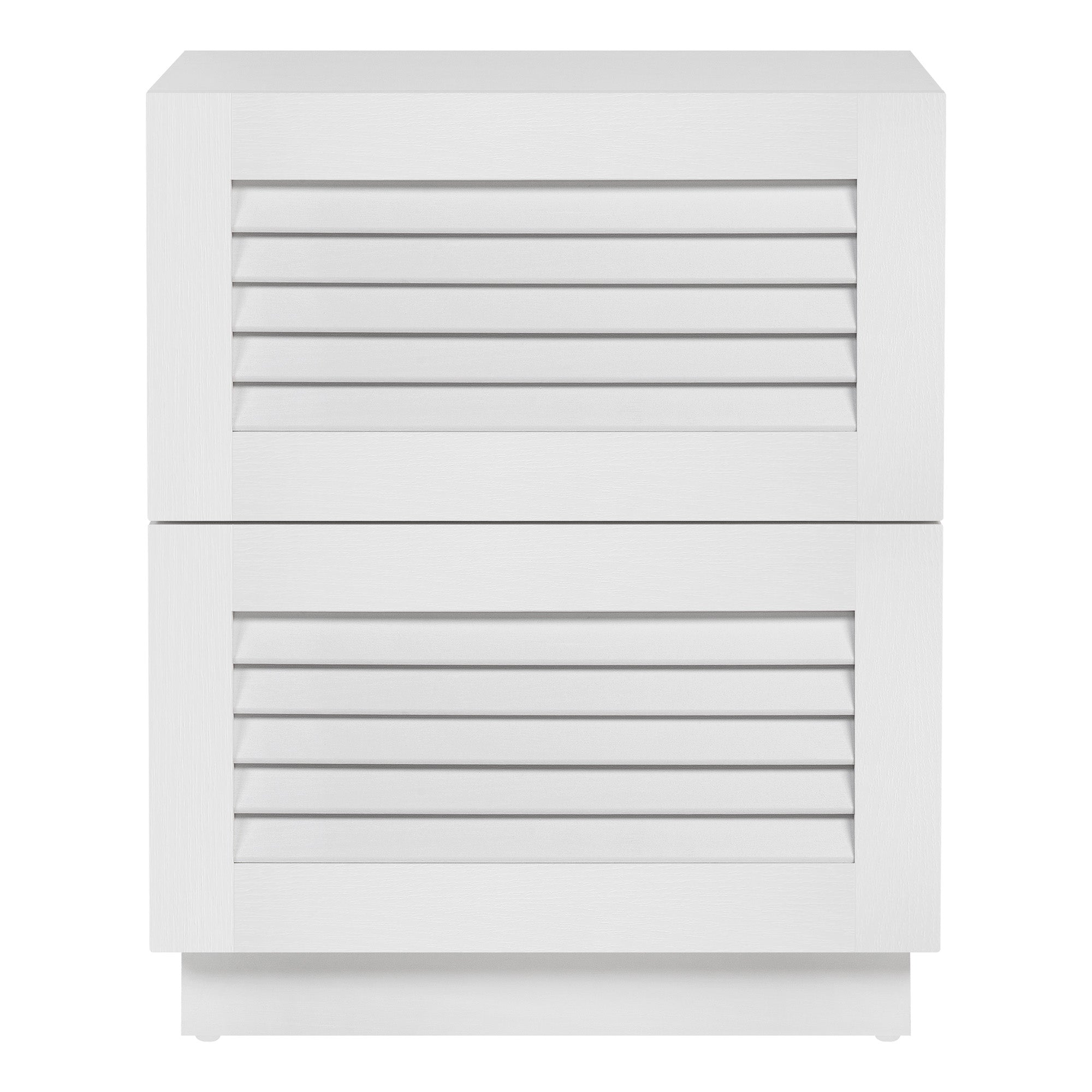 Neive Bedside Table White