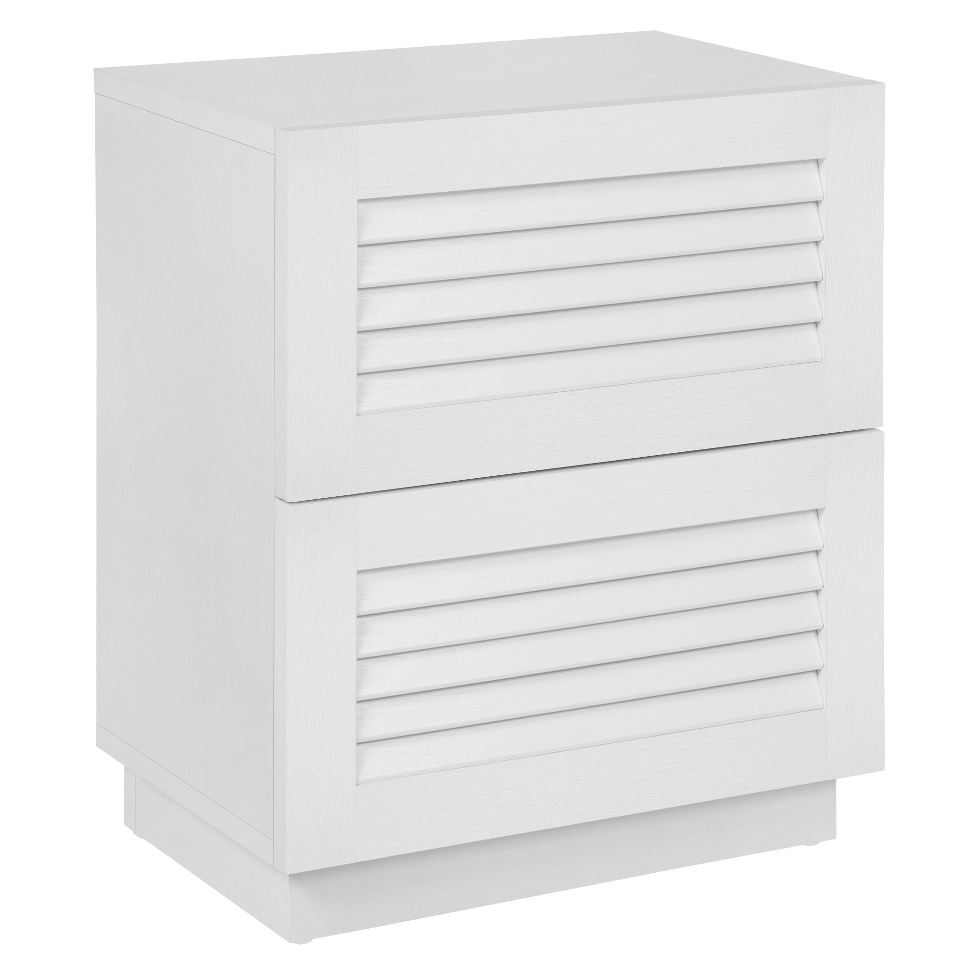 Neive Bedside Table White