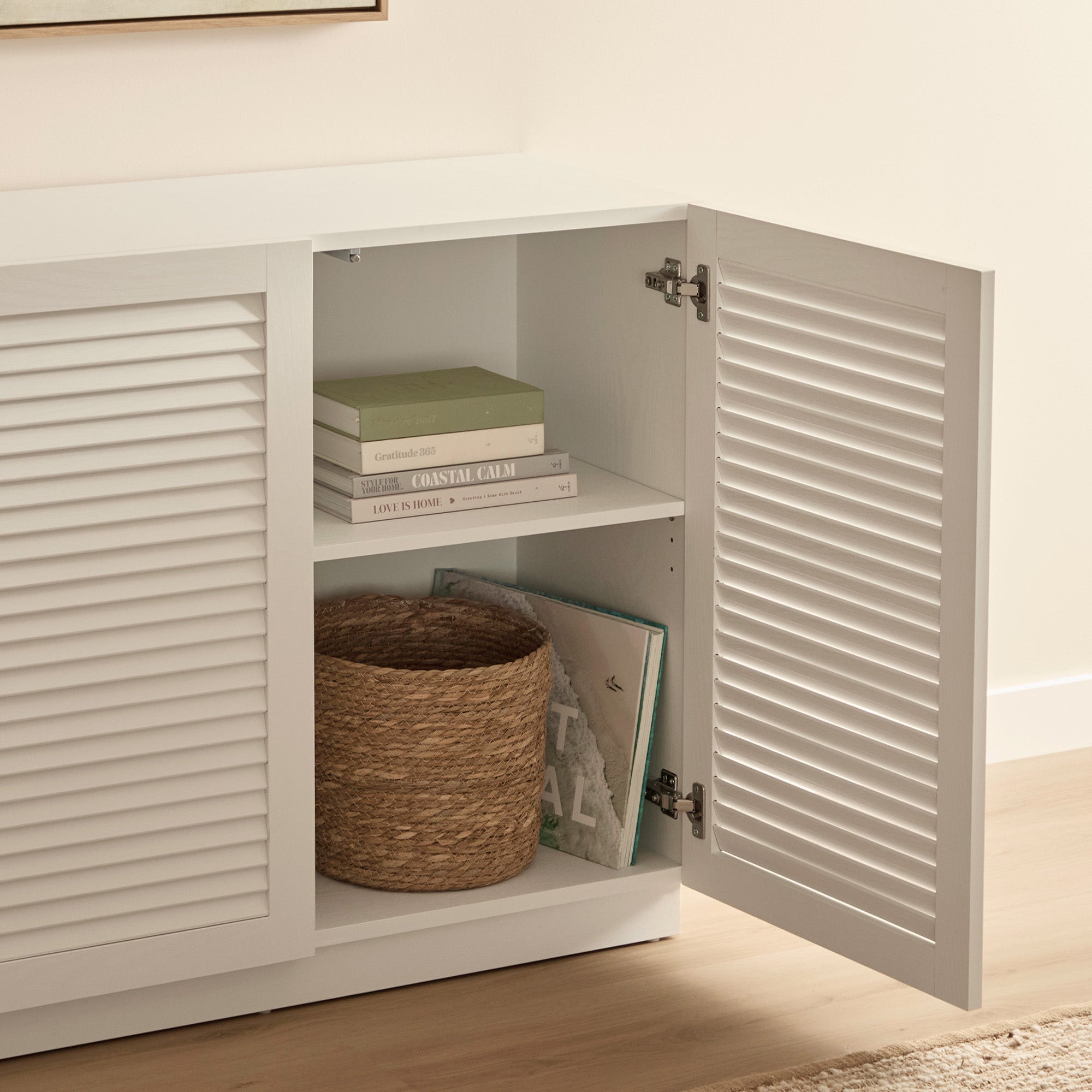 Neive Buffet White (140cm)