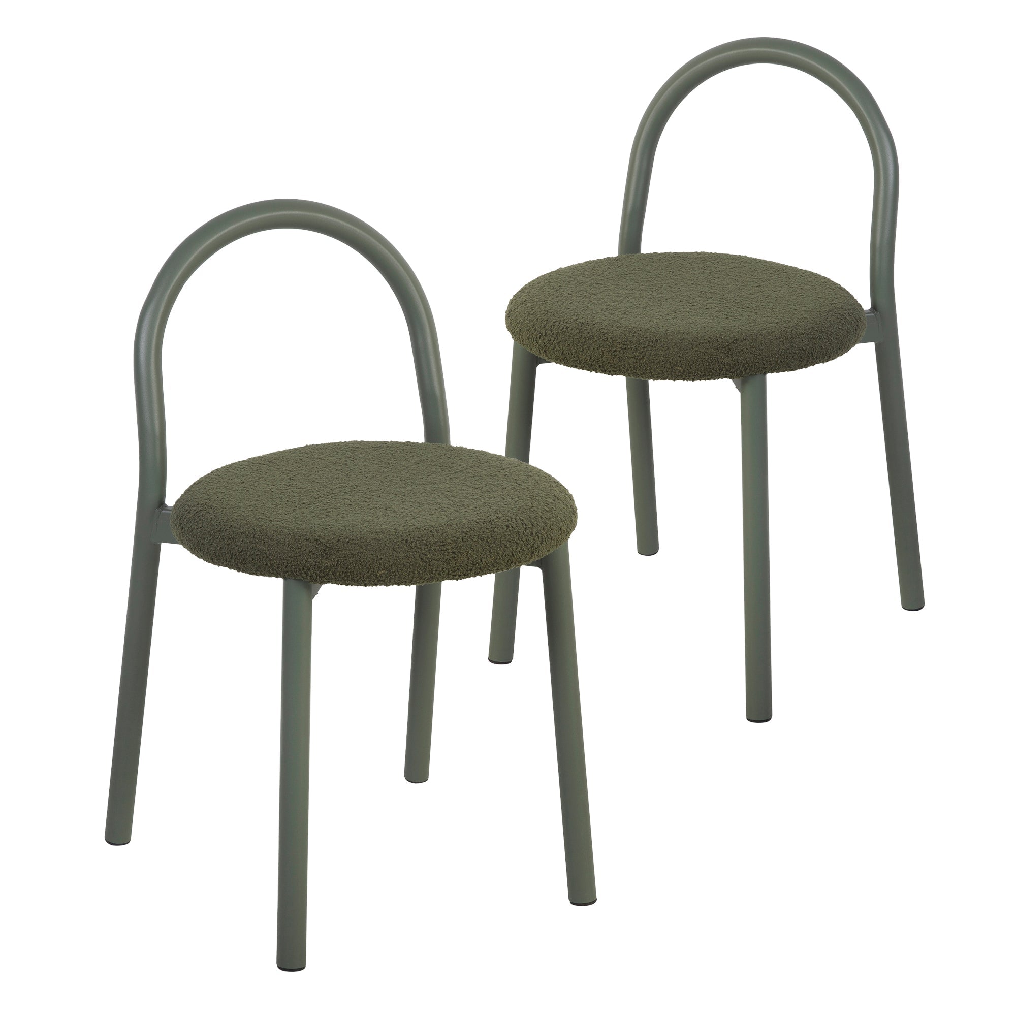 Newport Set of 2 Dining Chairs Green