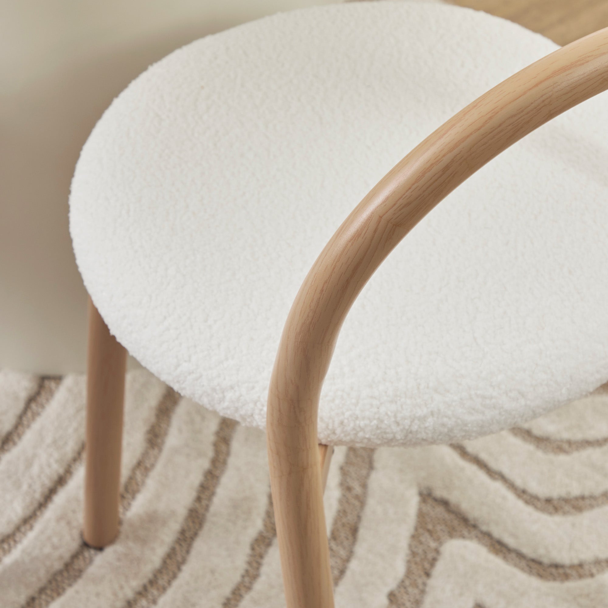 Newport Set of 2 Dining Chairs Cream