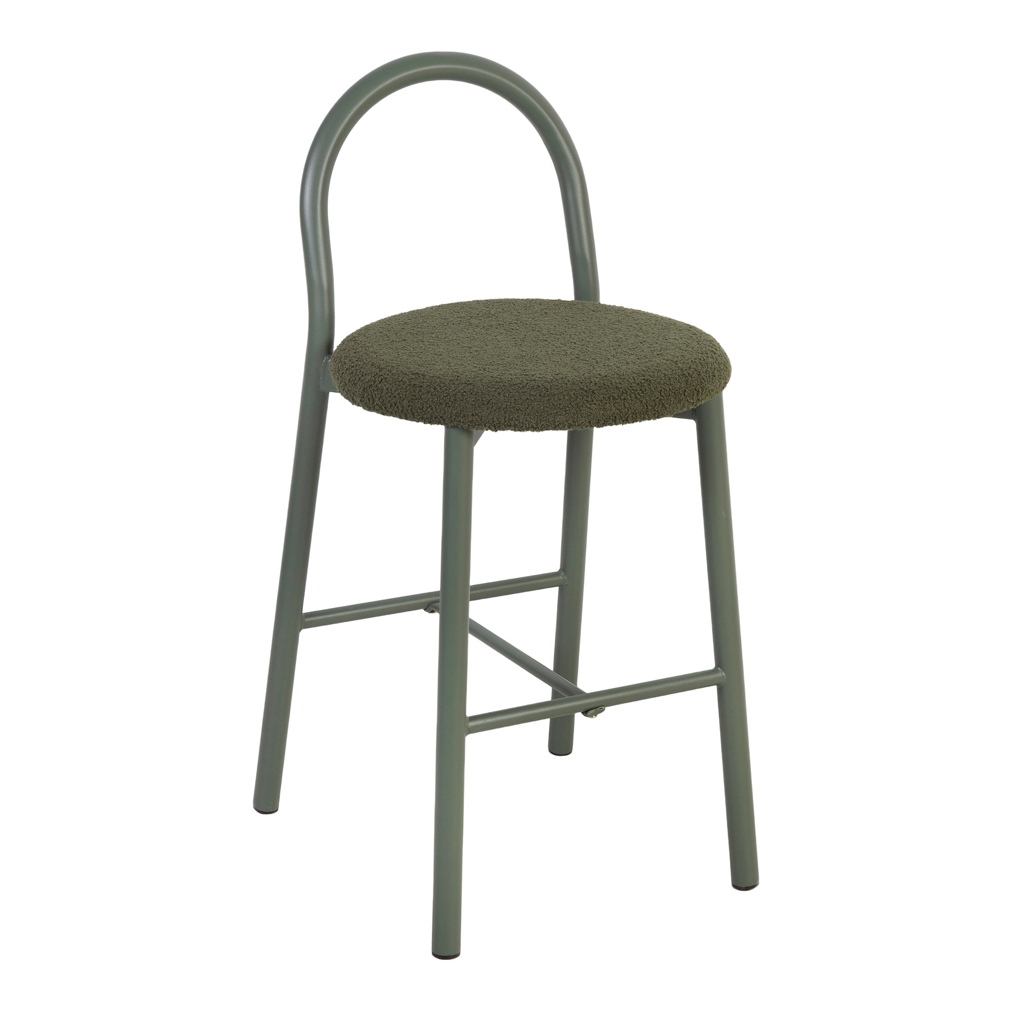 Newport Set of 2 Barstools Green