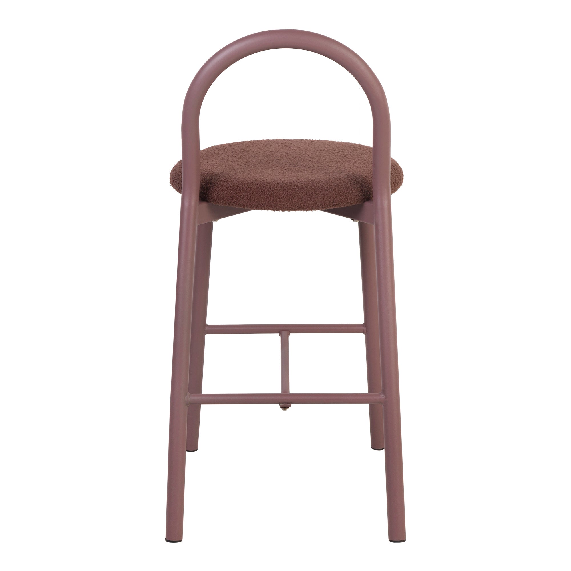 Newport Set of 2 Barstools Claret