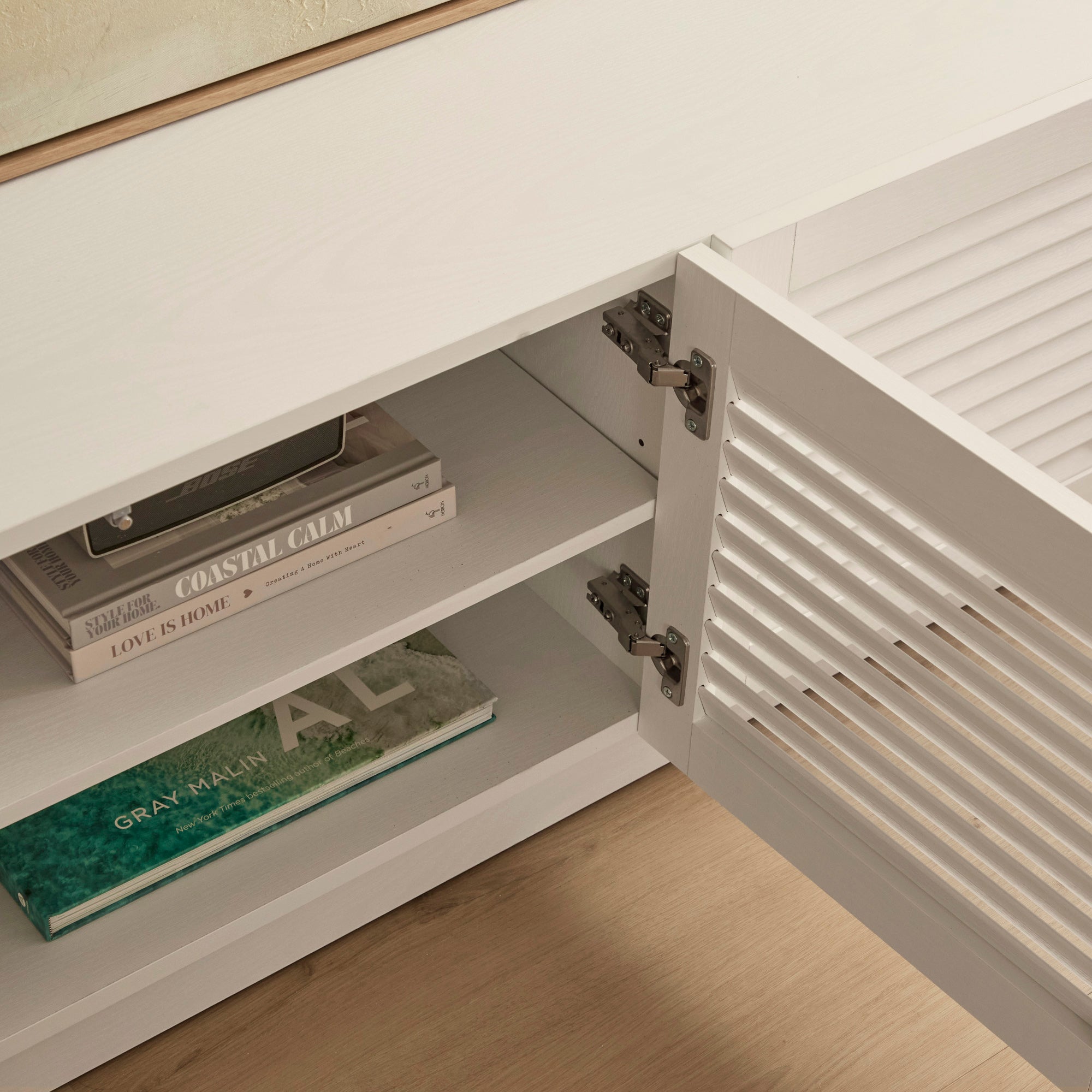 Neive Entertainment Unit White (180cm)