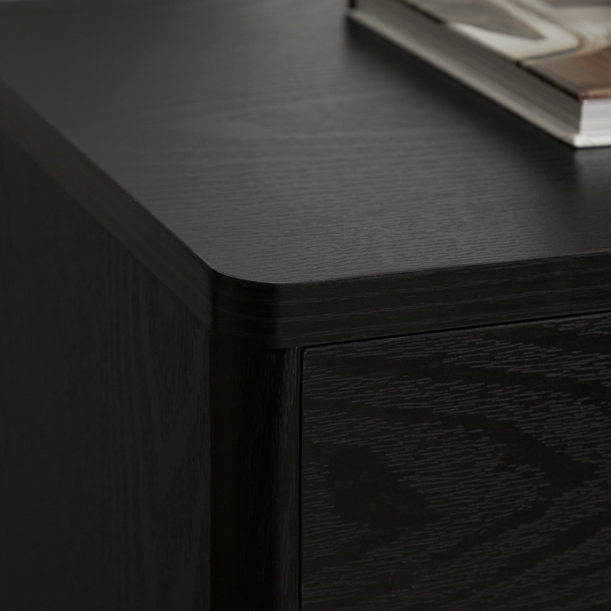 Oxford Console Table Black (120cm)