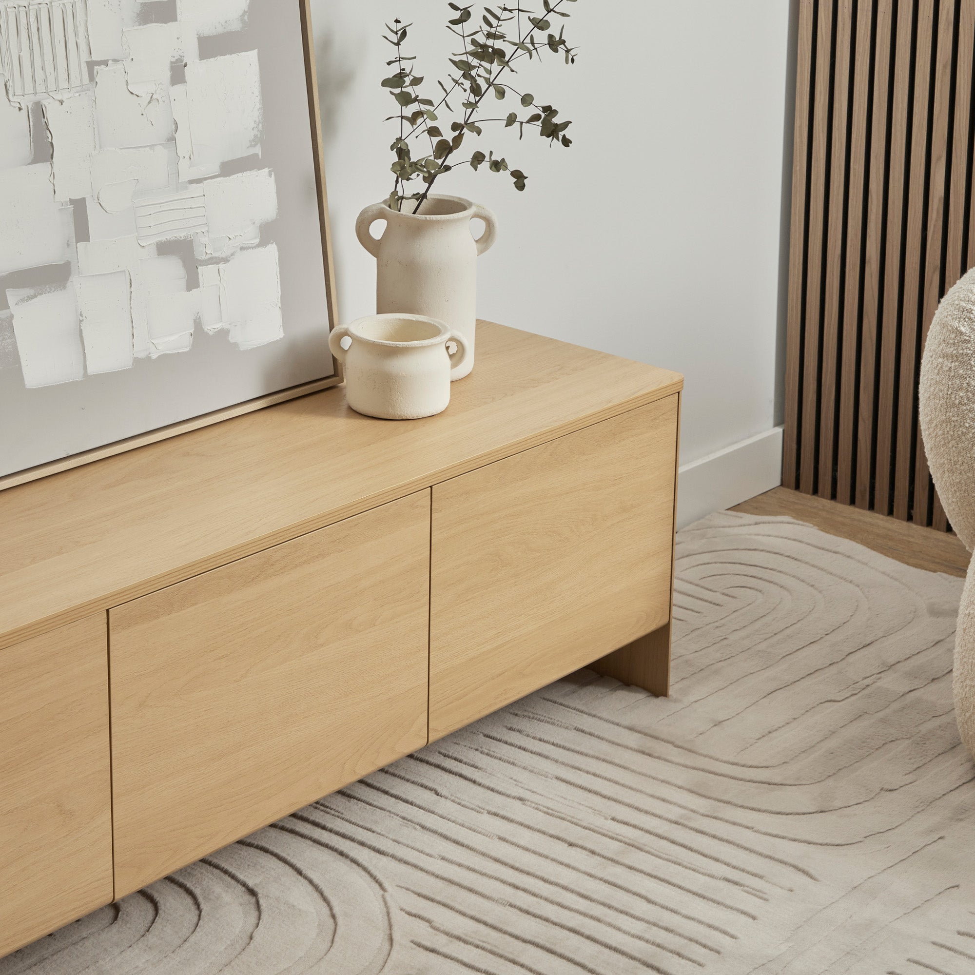 Oxford Entertainment Unit Oak (160cm)
