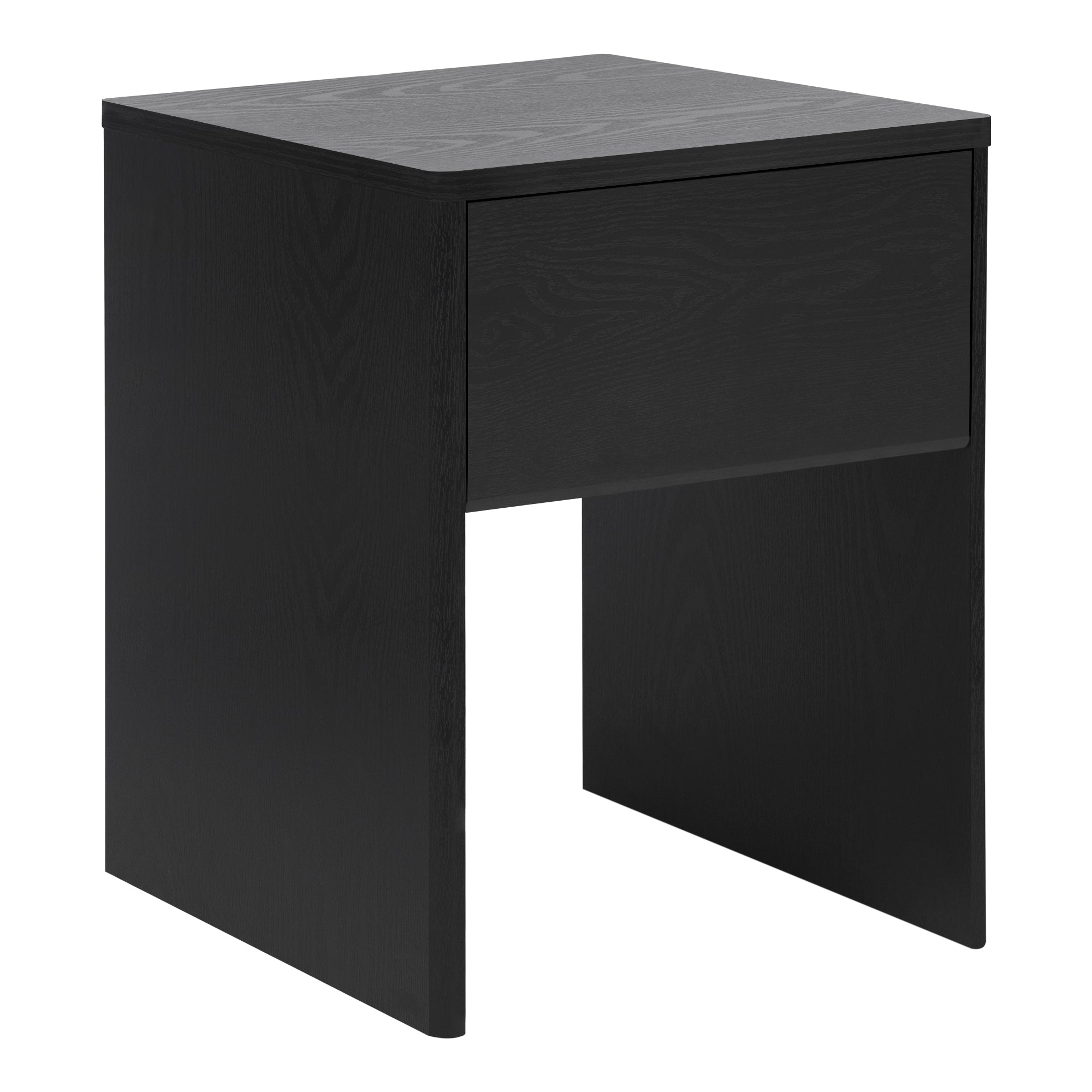 Oxford Bedside Table Black