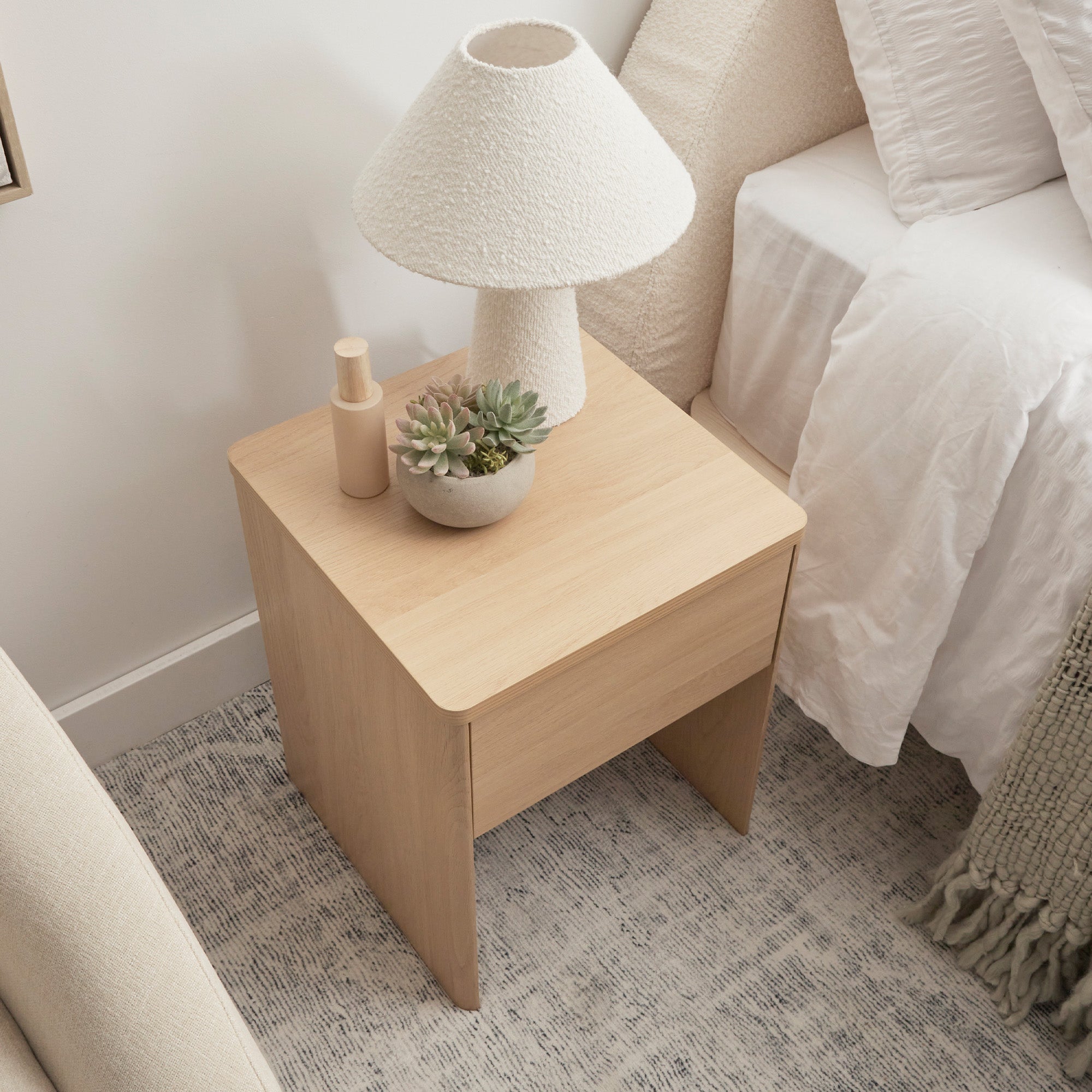 Oxford Bedside Table Oak
