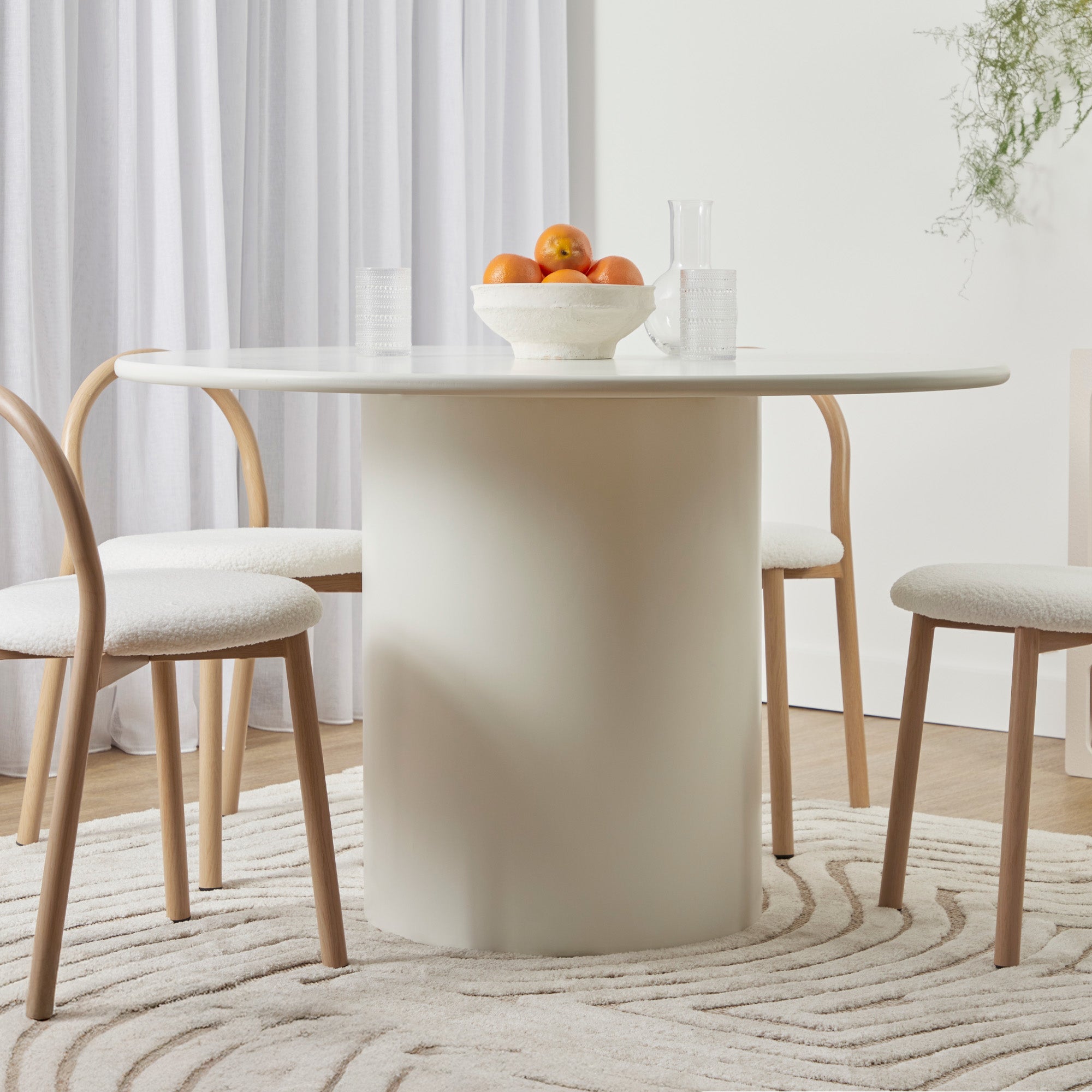 Portobello Dining Table Off-White