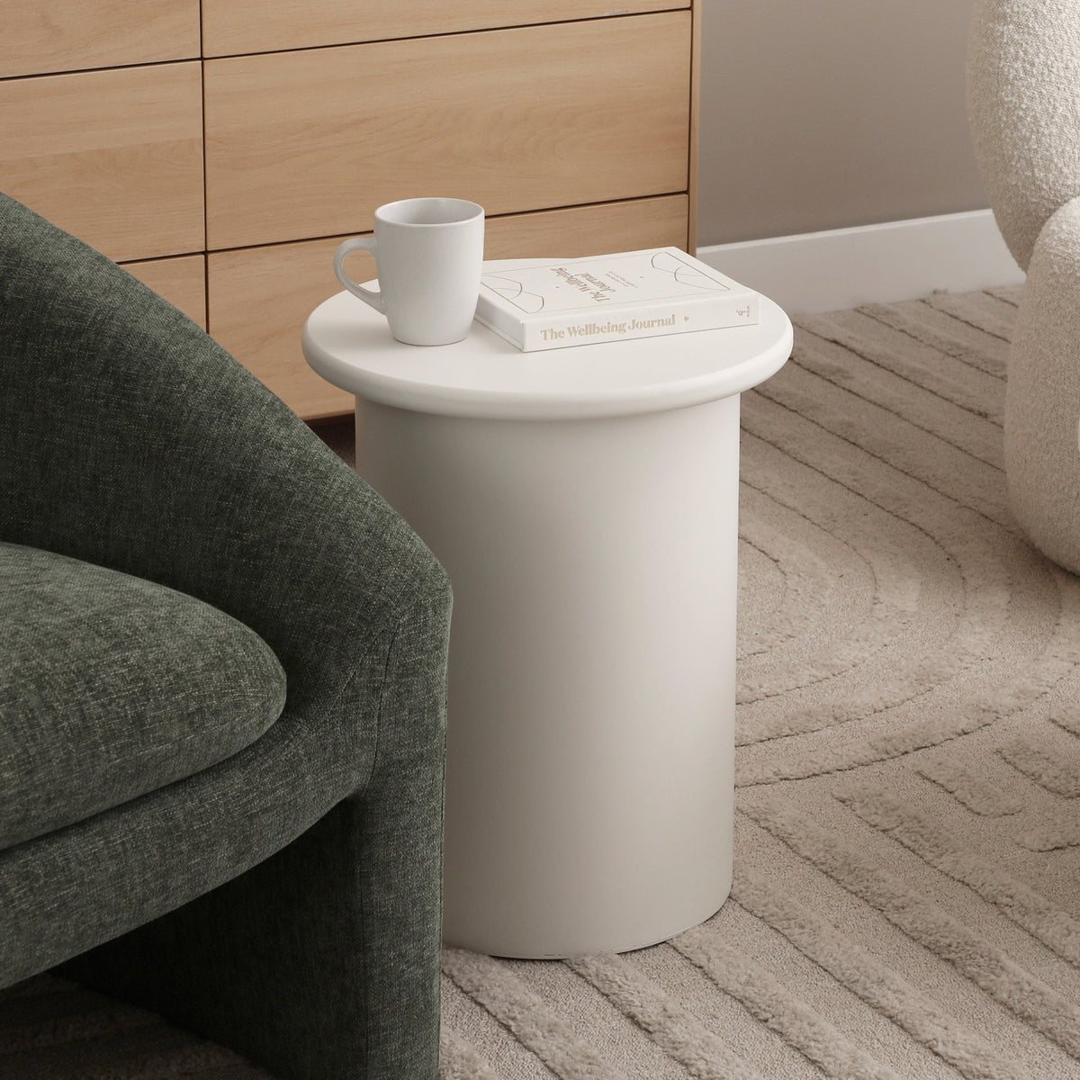 Portobello Side Table Off-White