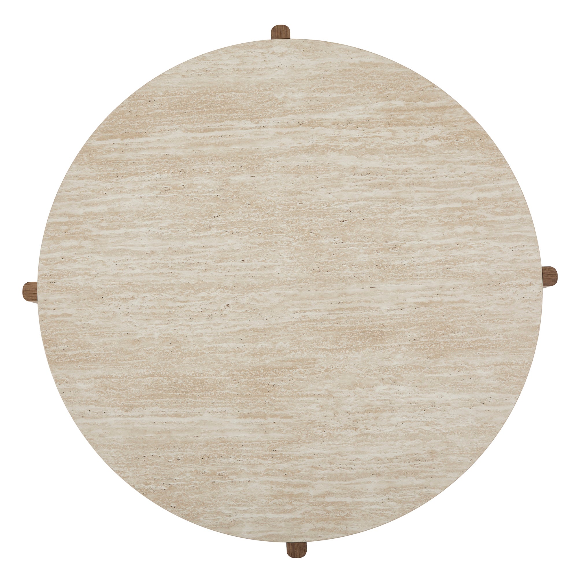 Punto Coffee Table Travertine Look
