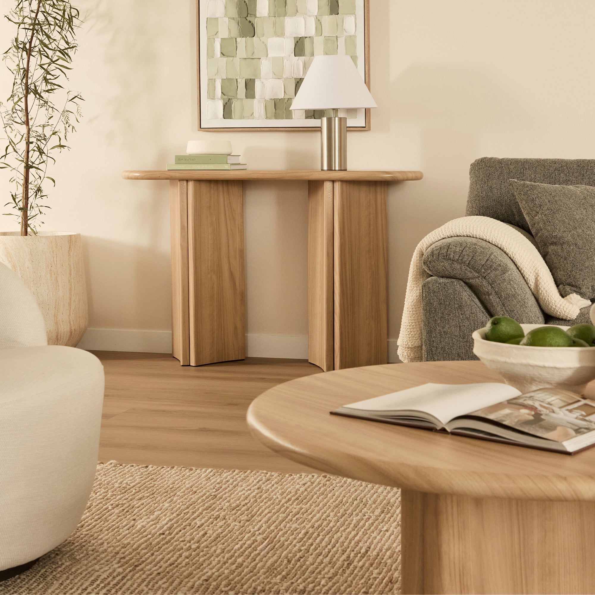 Shaw Console Table Oak