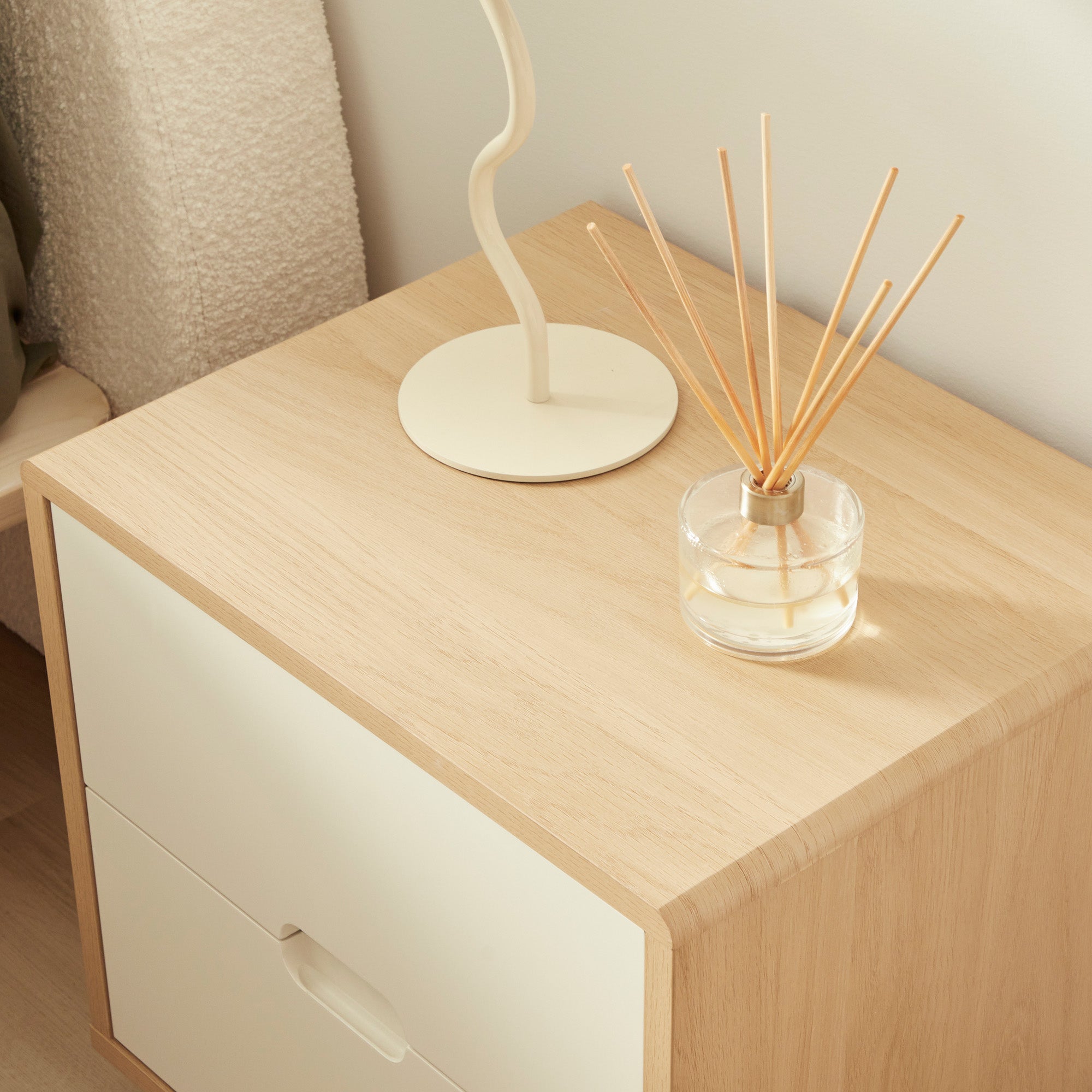 Sophie Bedside Table Oak