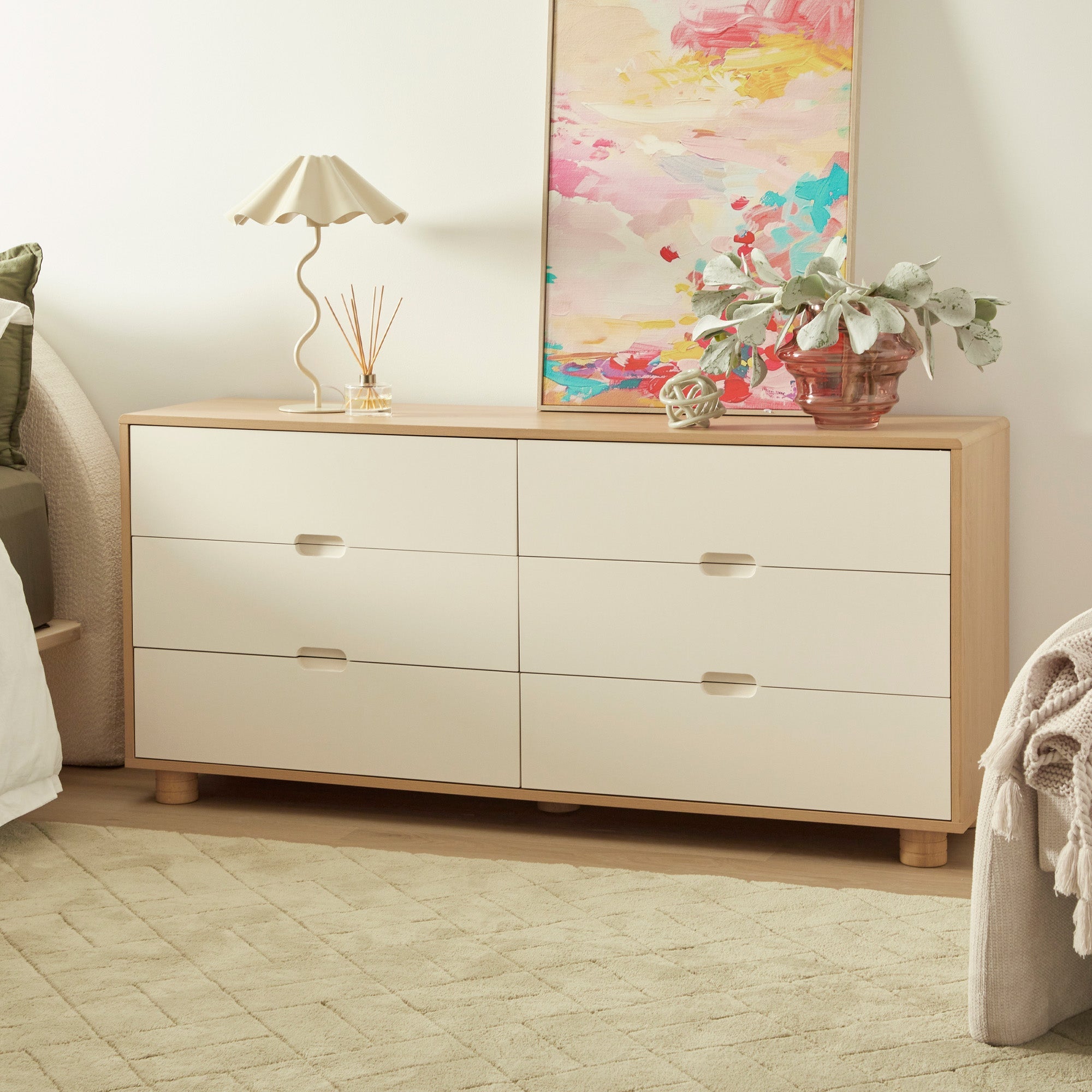 Sophie Chest of 6 Drawers Oak