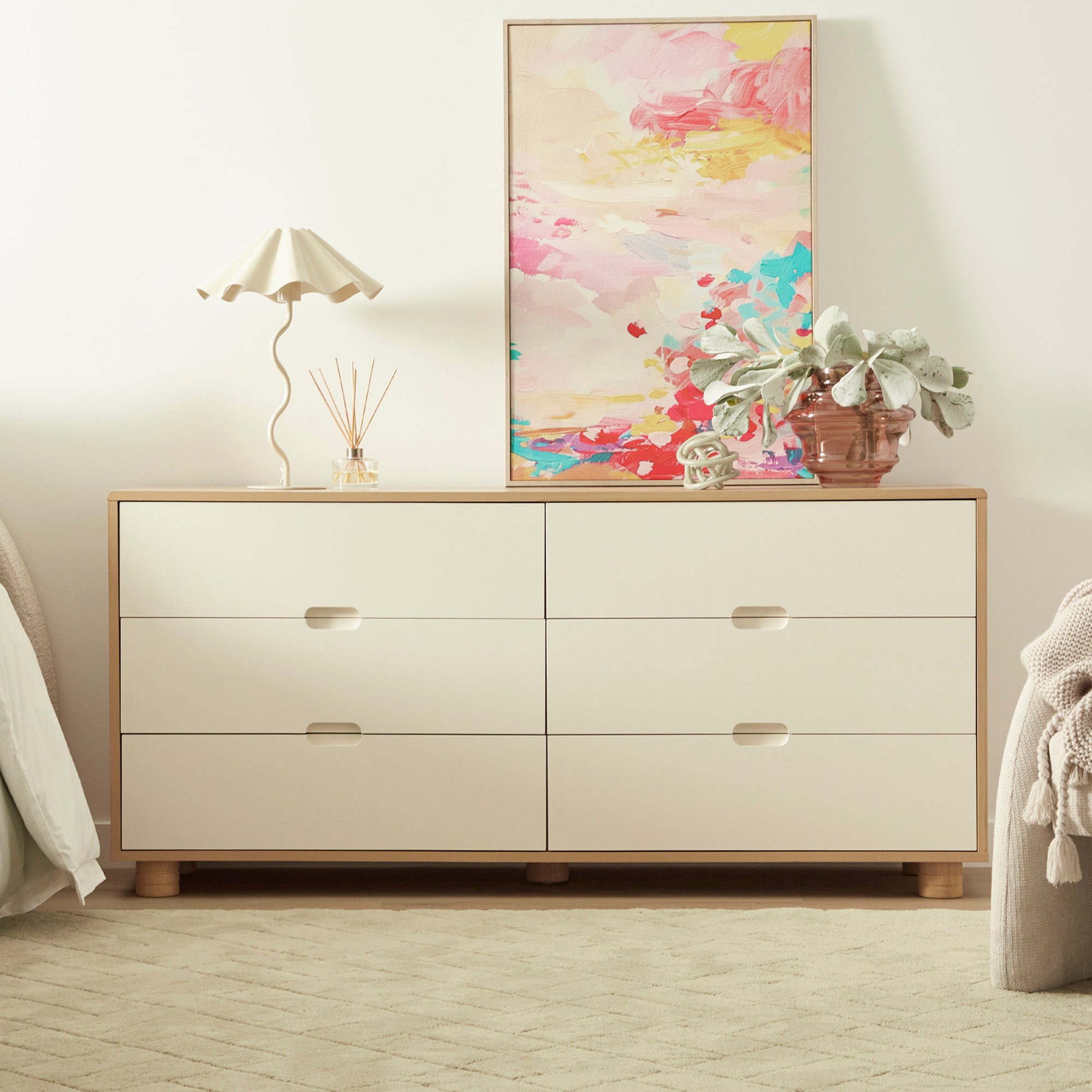 Sophie Chest of 6 Drawers Oak
