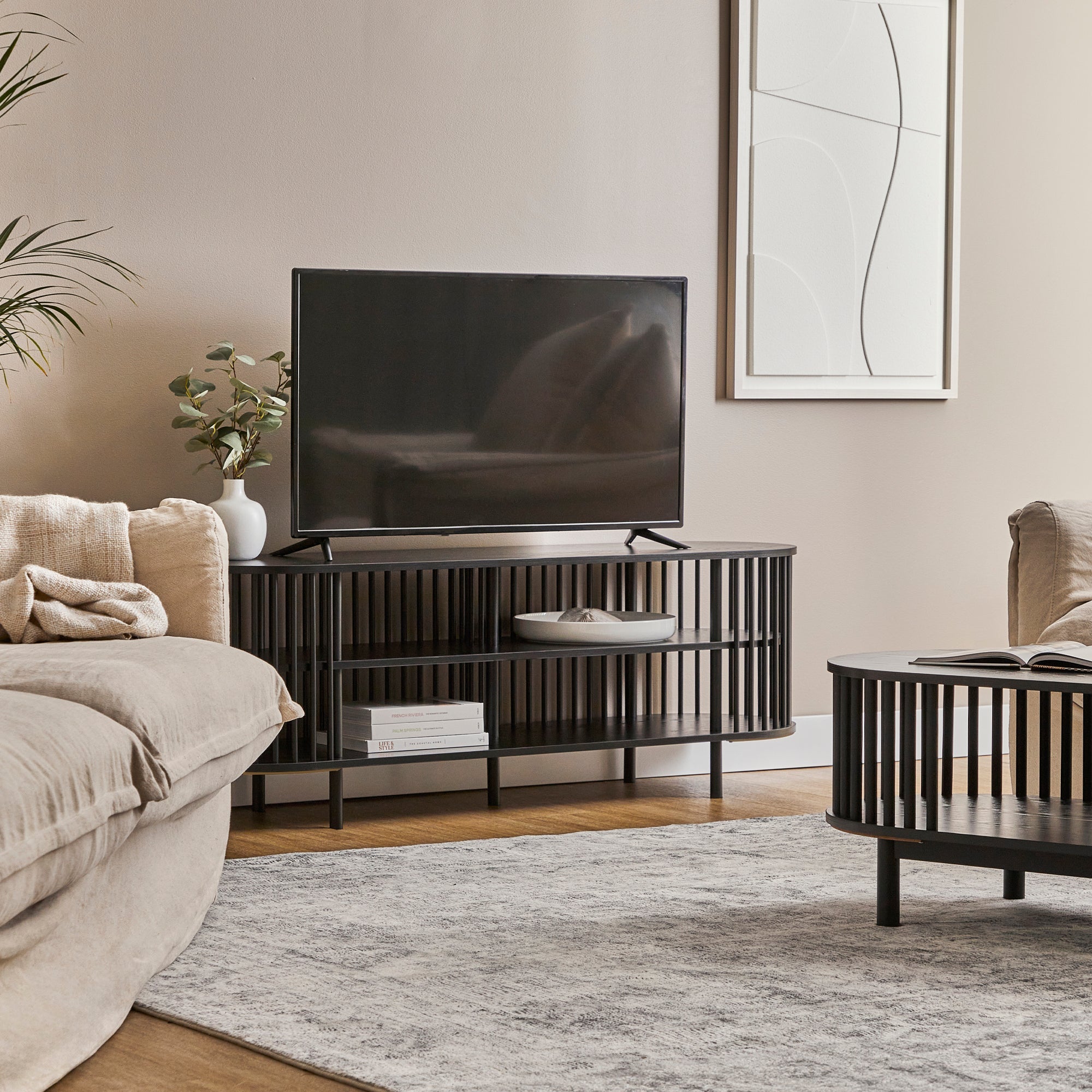 Halo Entertainment Unit Black (140cm)