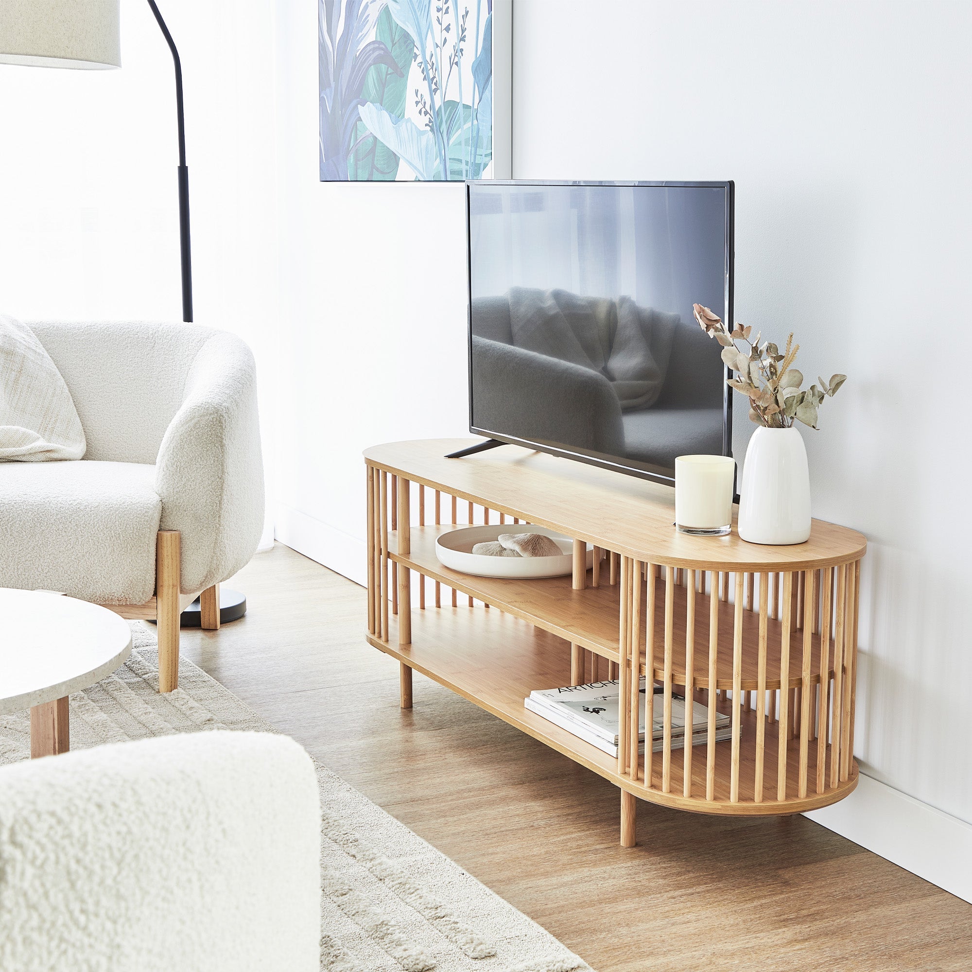 Halo Entertainment Unit Natural (140cm)