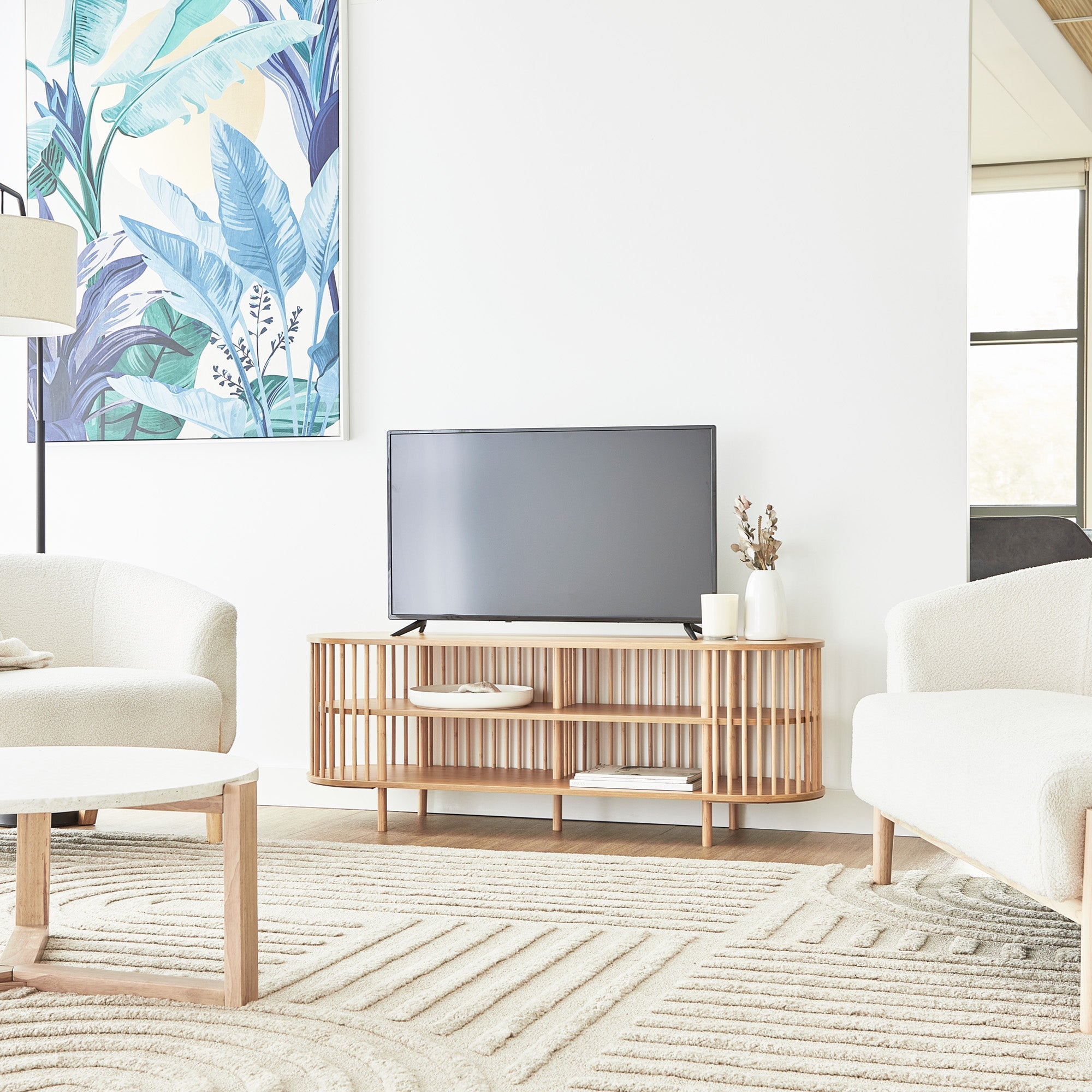 Halo Entertainment Unit Natural (140cm)