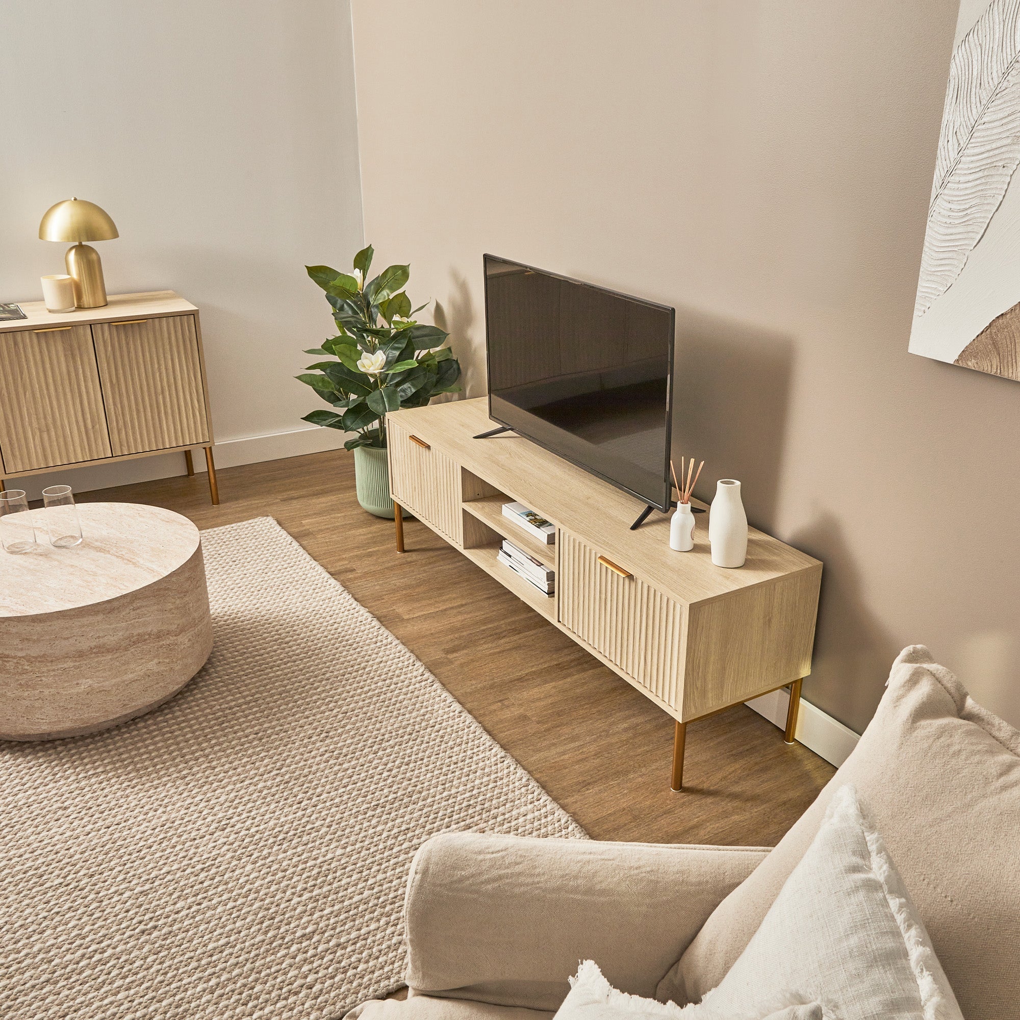 Indy Entertainment Unit Natural (160cm)