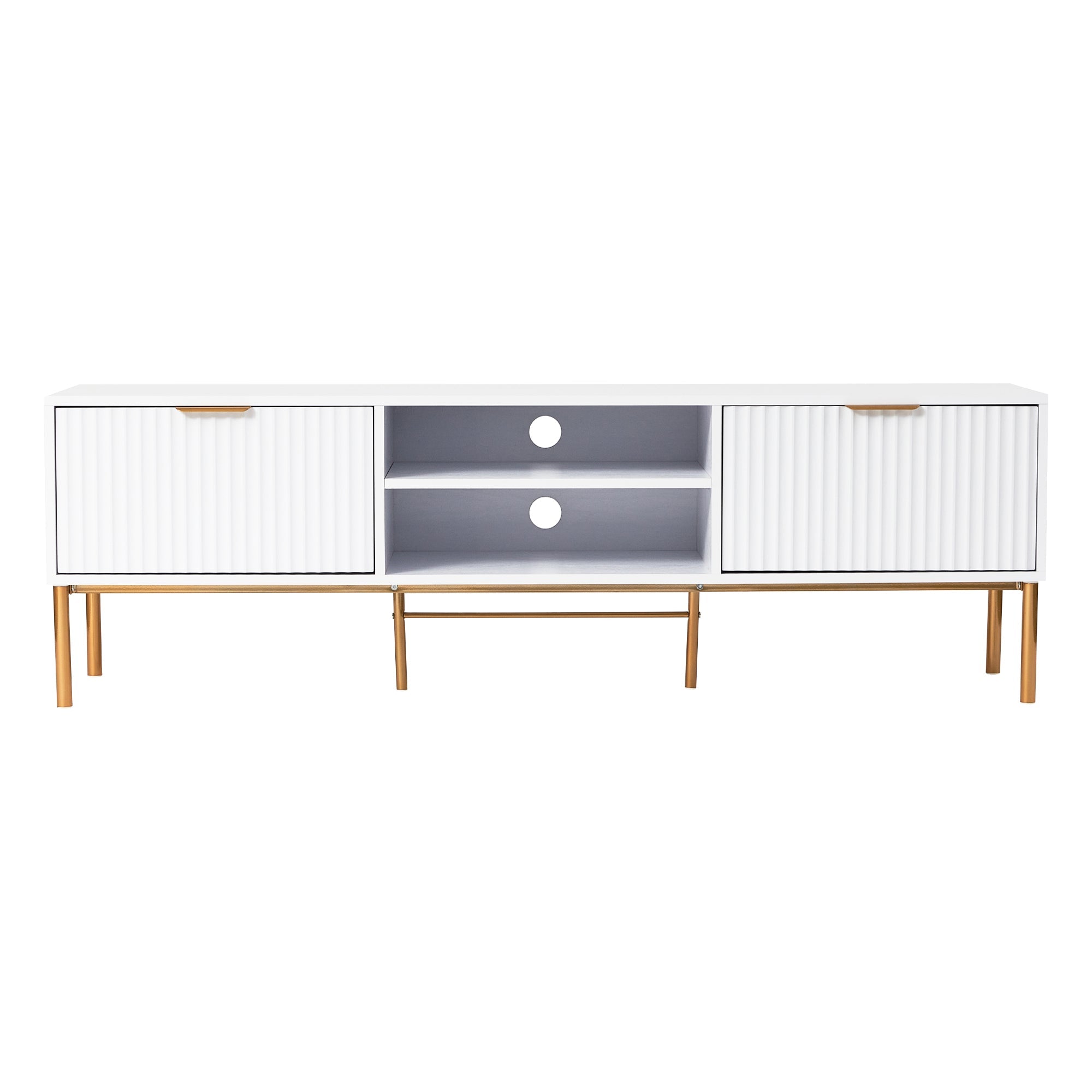 Indy Entertainment Unit White (160cm)