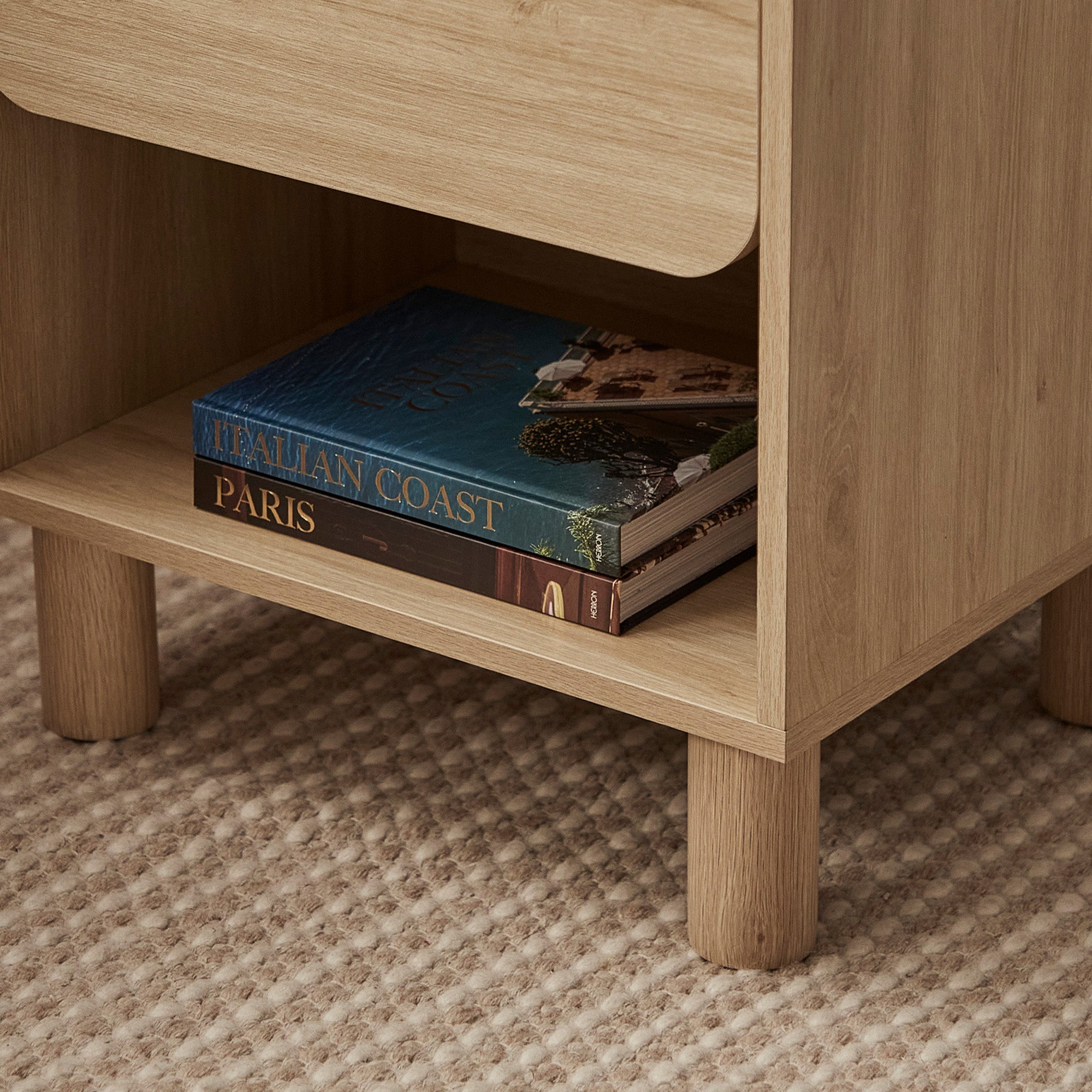 Davis Bedside Table Oak (Set of 2)