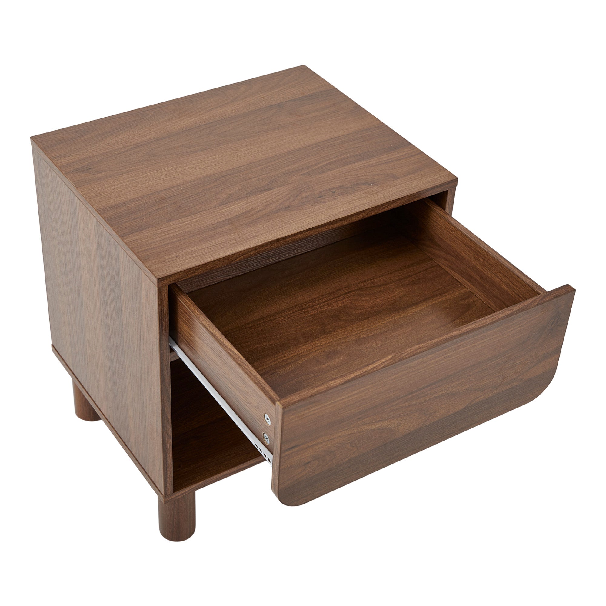 Davis Bedside Table Walnut