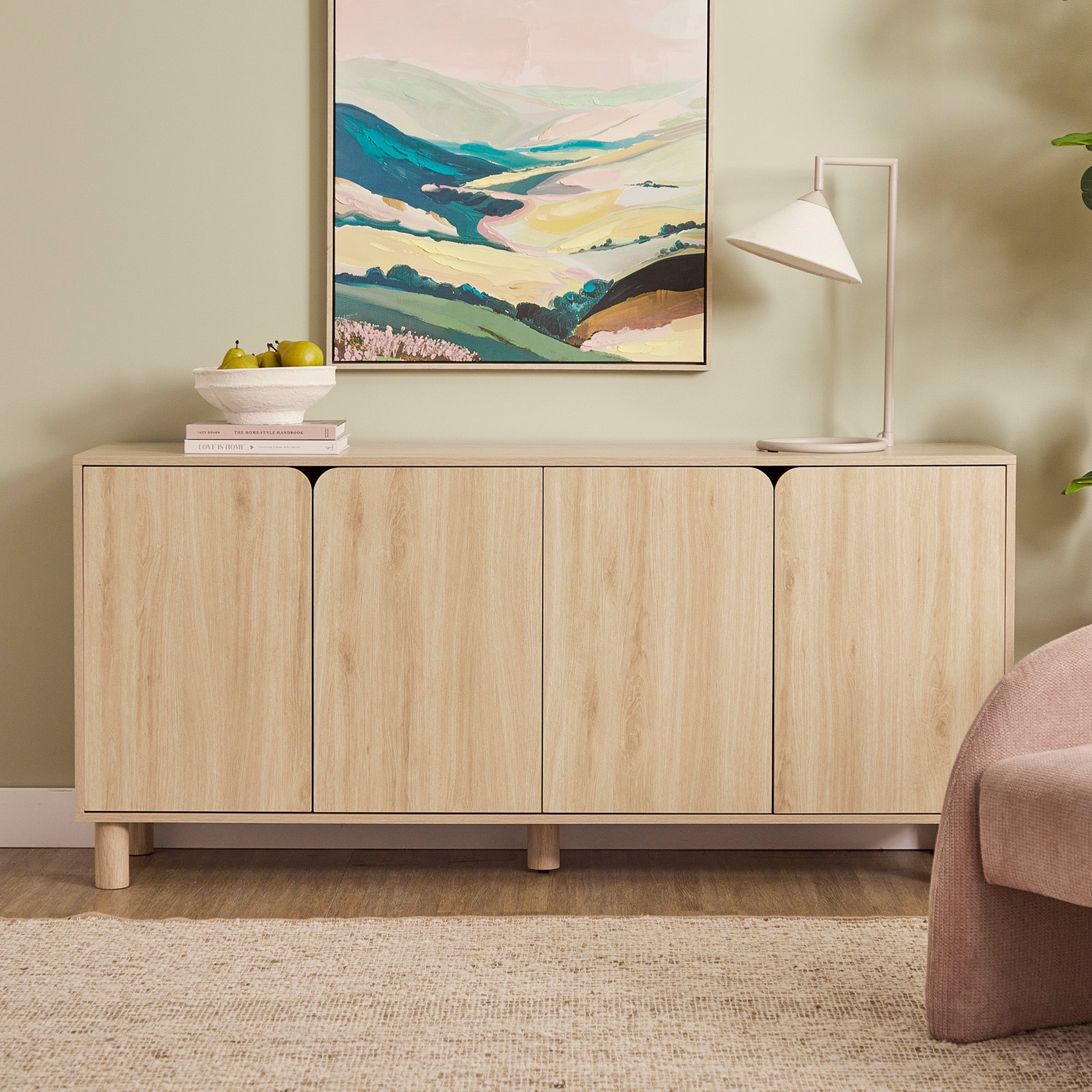 Davis Buffet Oak (160cm)