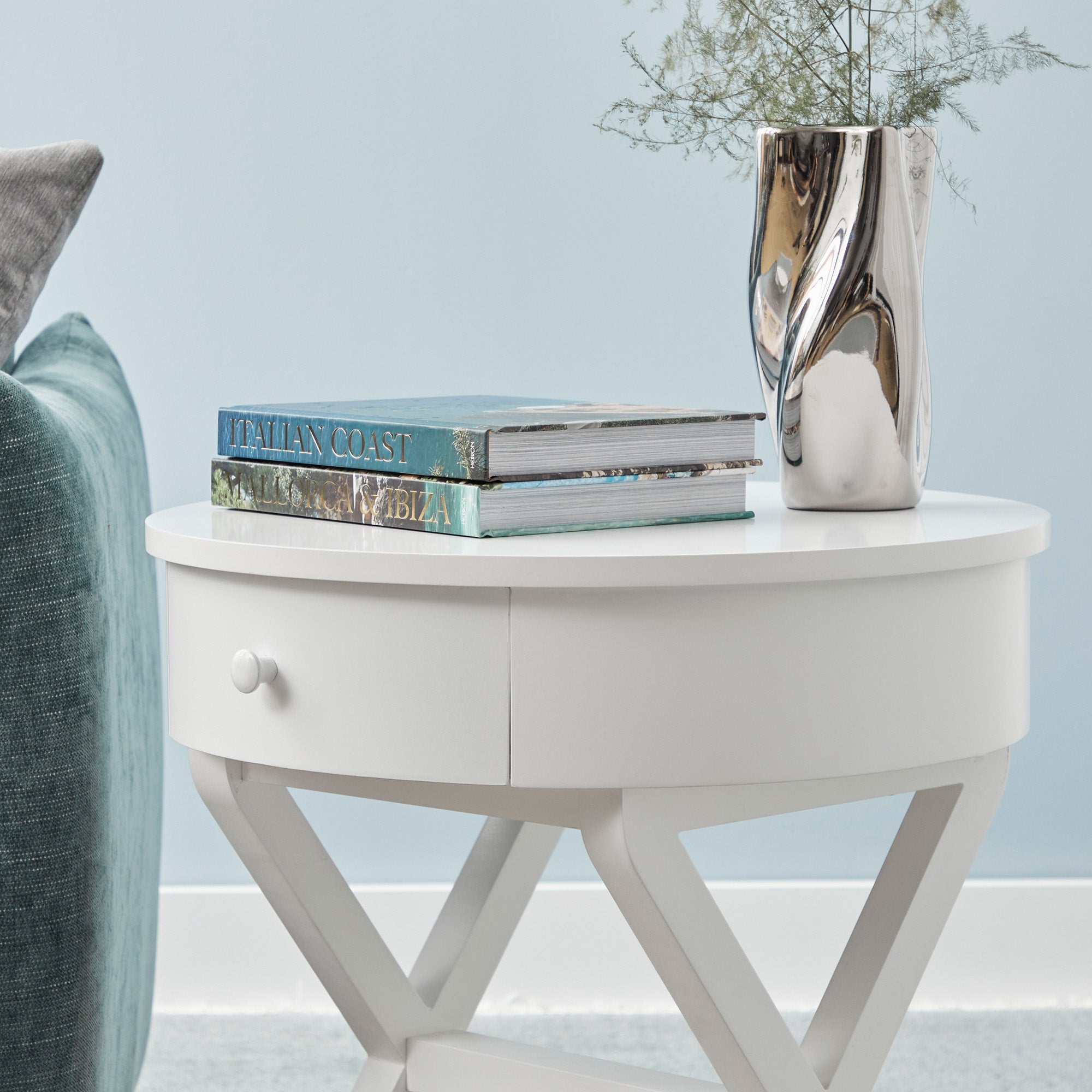 Lee Side Table White
