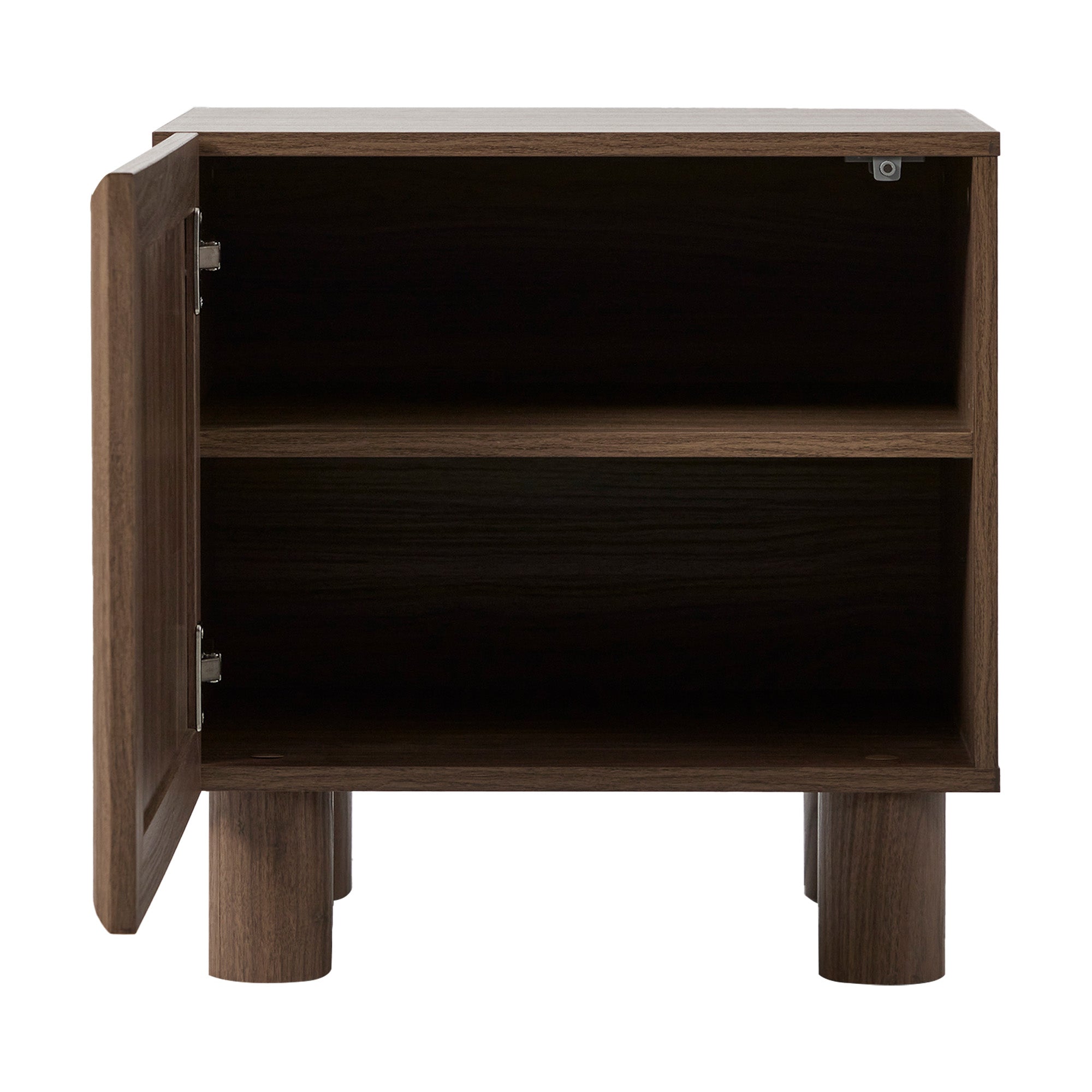 Linero Bedside Table Walnut