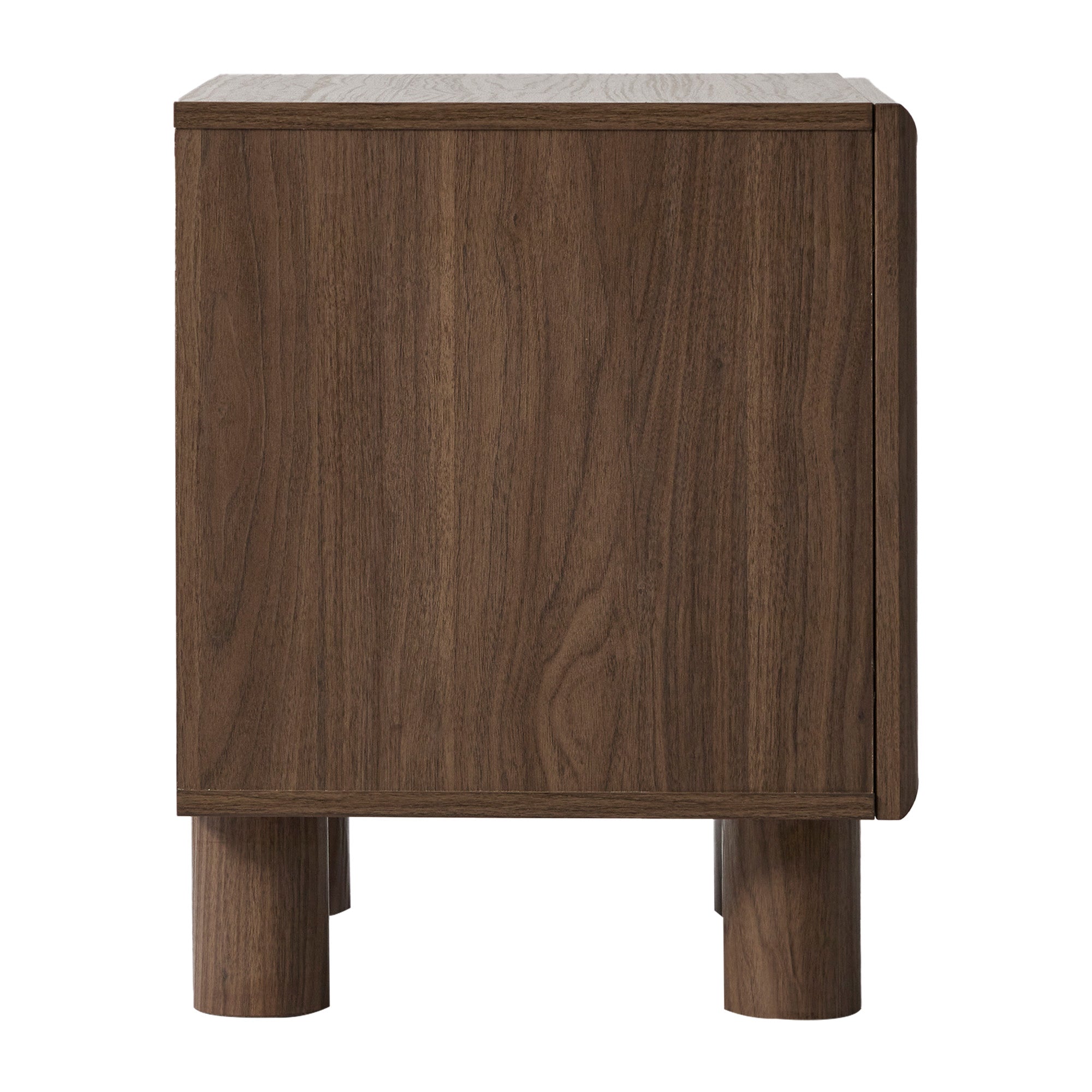 Linero Bedside Table Walnut