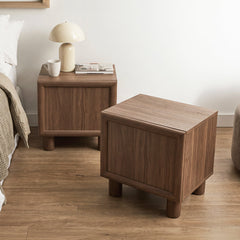 Linero Bedside Table Walnut (Set of 2)