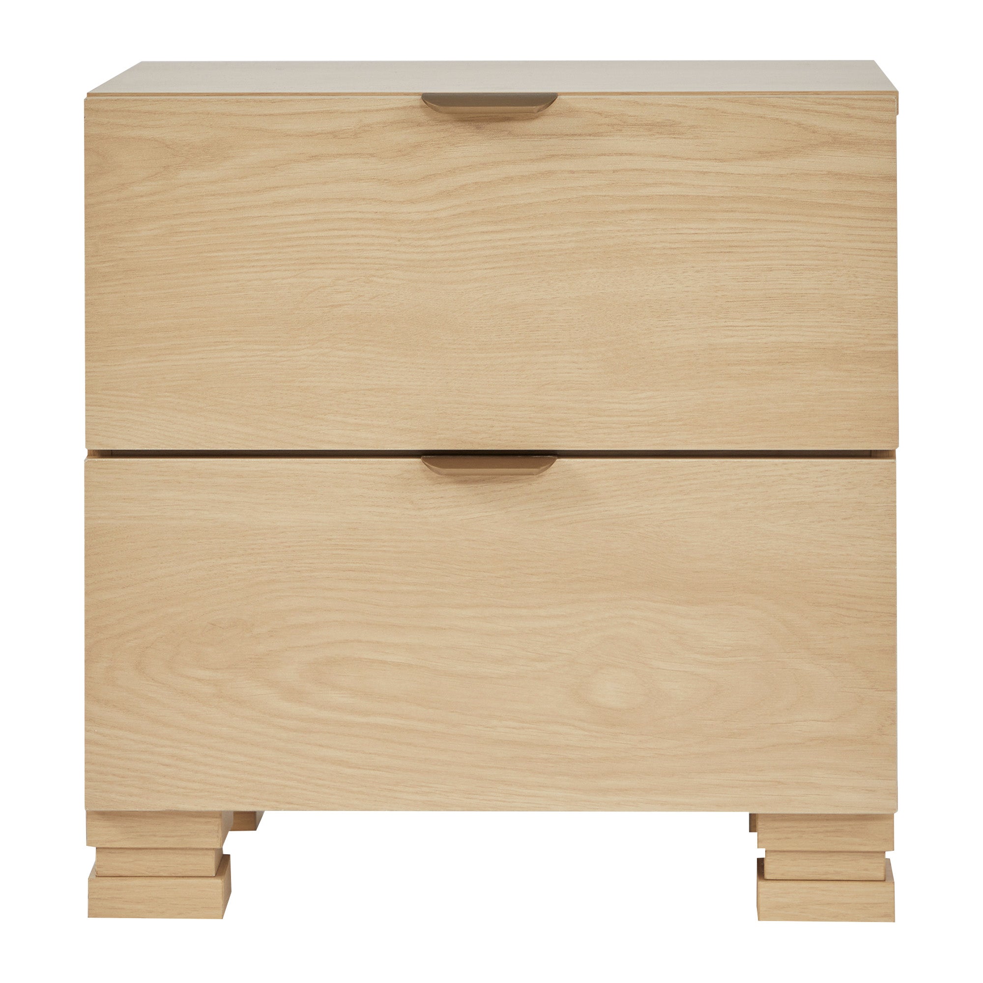 Malcom Bedside Table Oak (Set of 2)