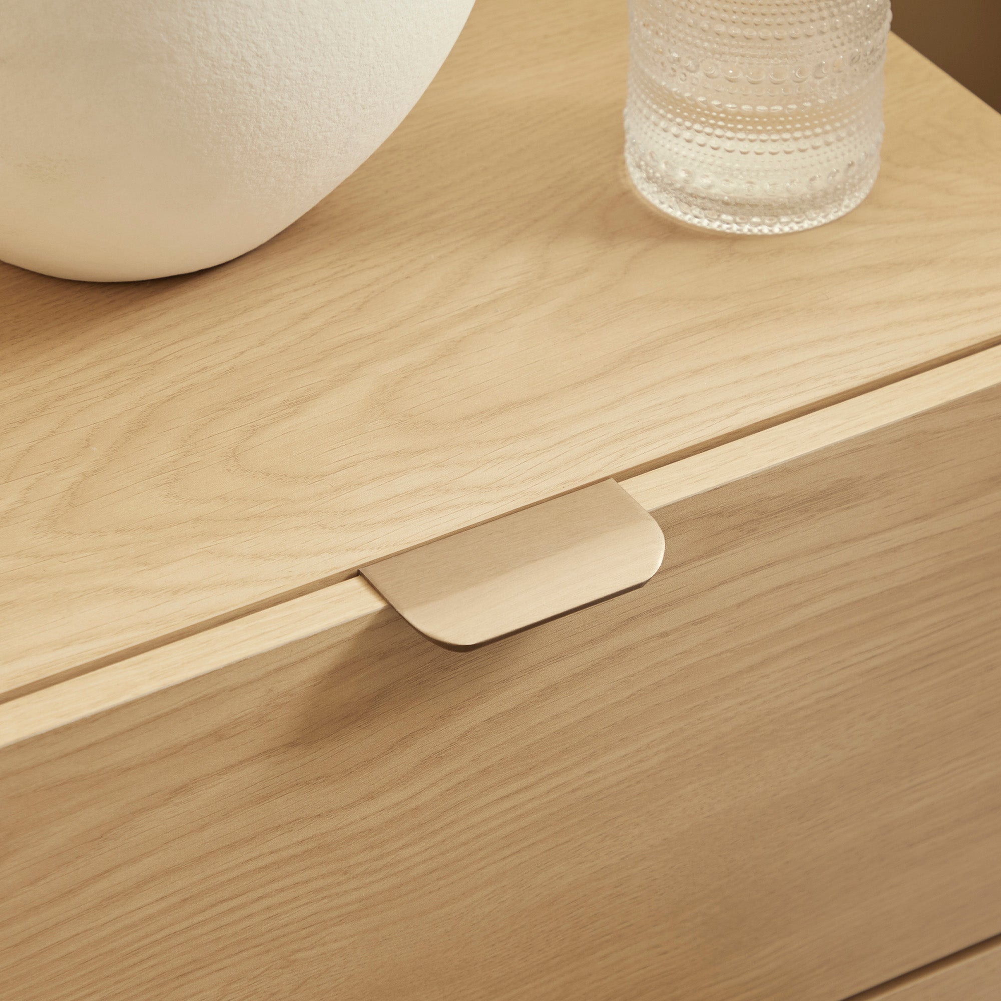 Malcom Bedside Table Oak (Set of 2)