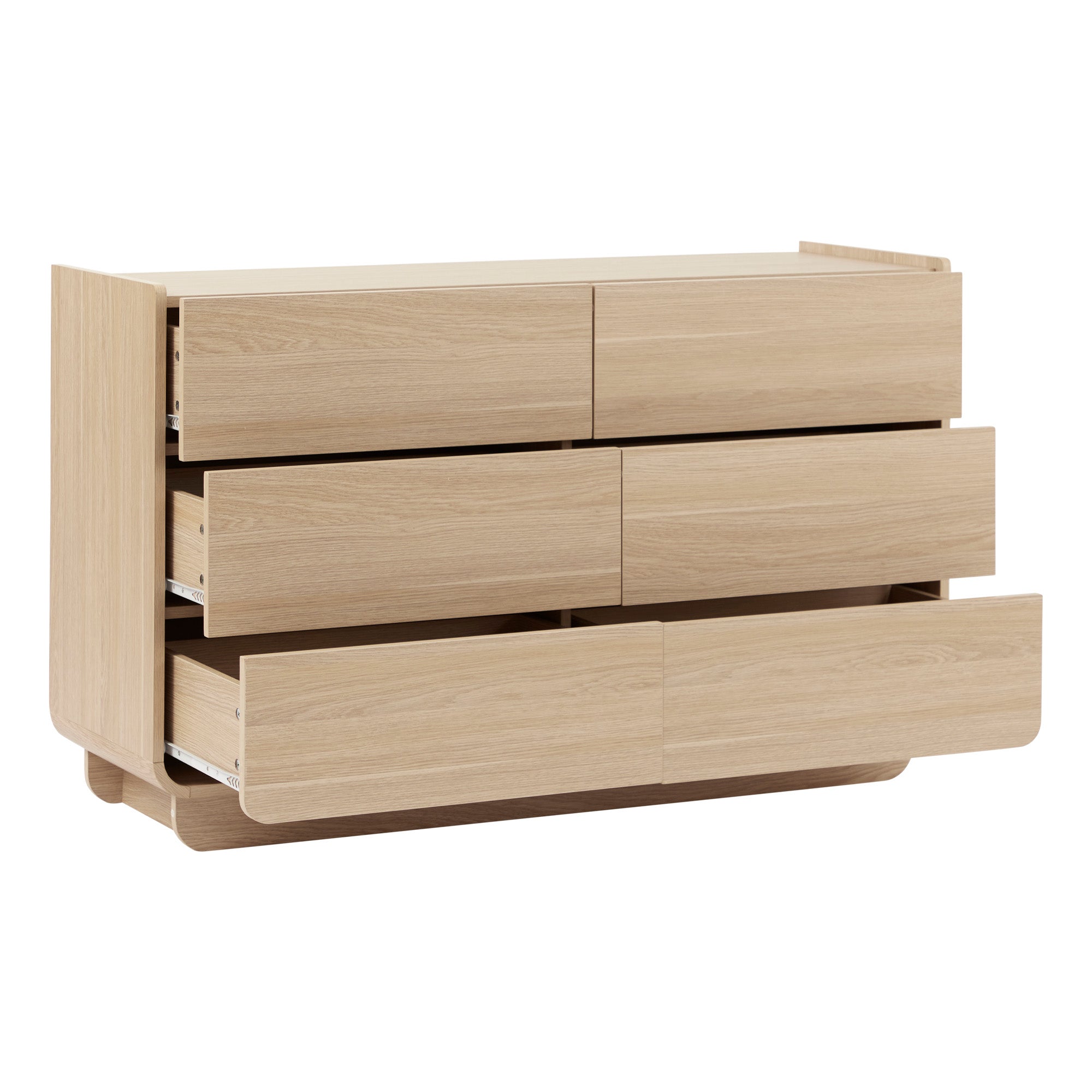 Malmo Chest of 6 Drawers Oak
