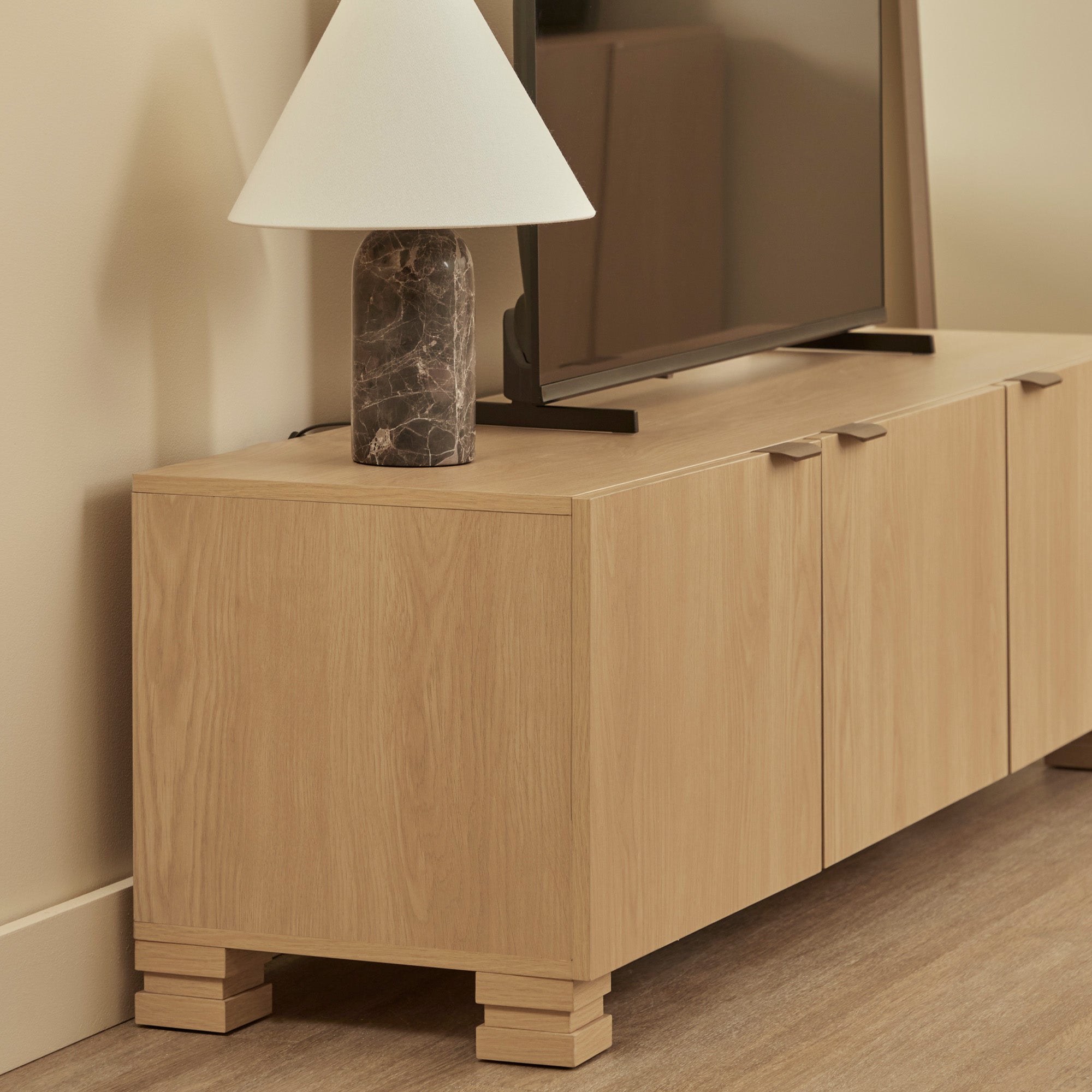 Malcom Entertainment Unit Oak (150cm)