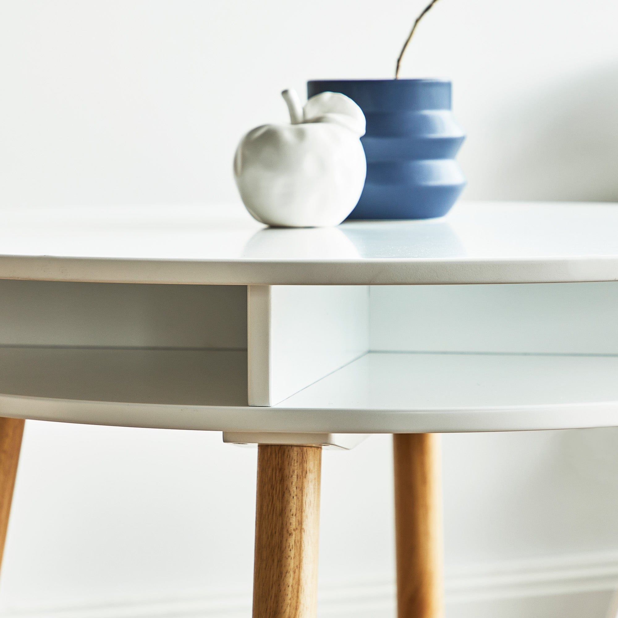 Neve Kids Storage Table White